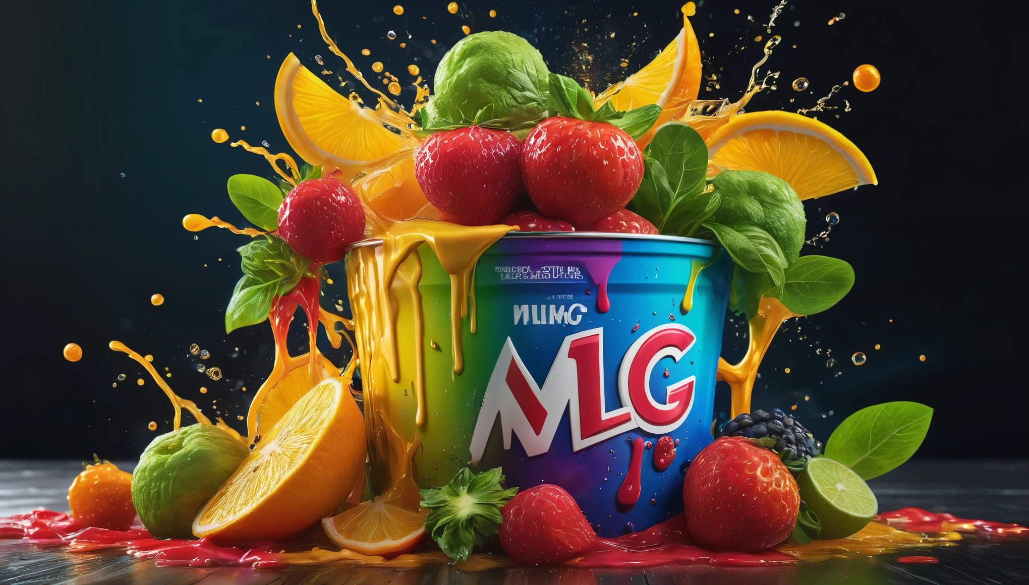 Create imaginative and amazing images demonstrating the style of ((MLG)), hyper realistic, 8k, vibrant colors, sharp crisp image
