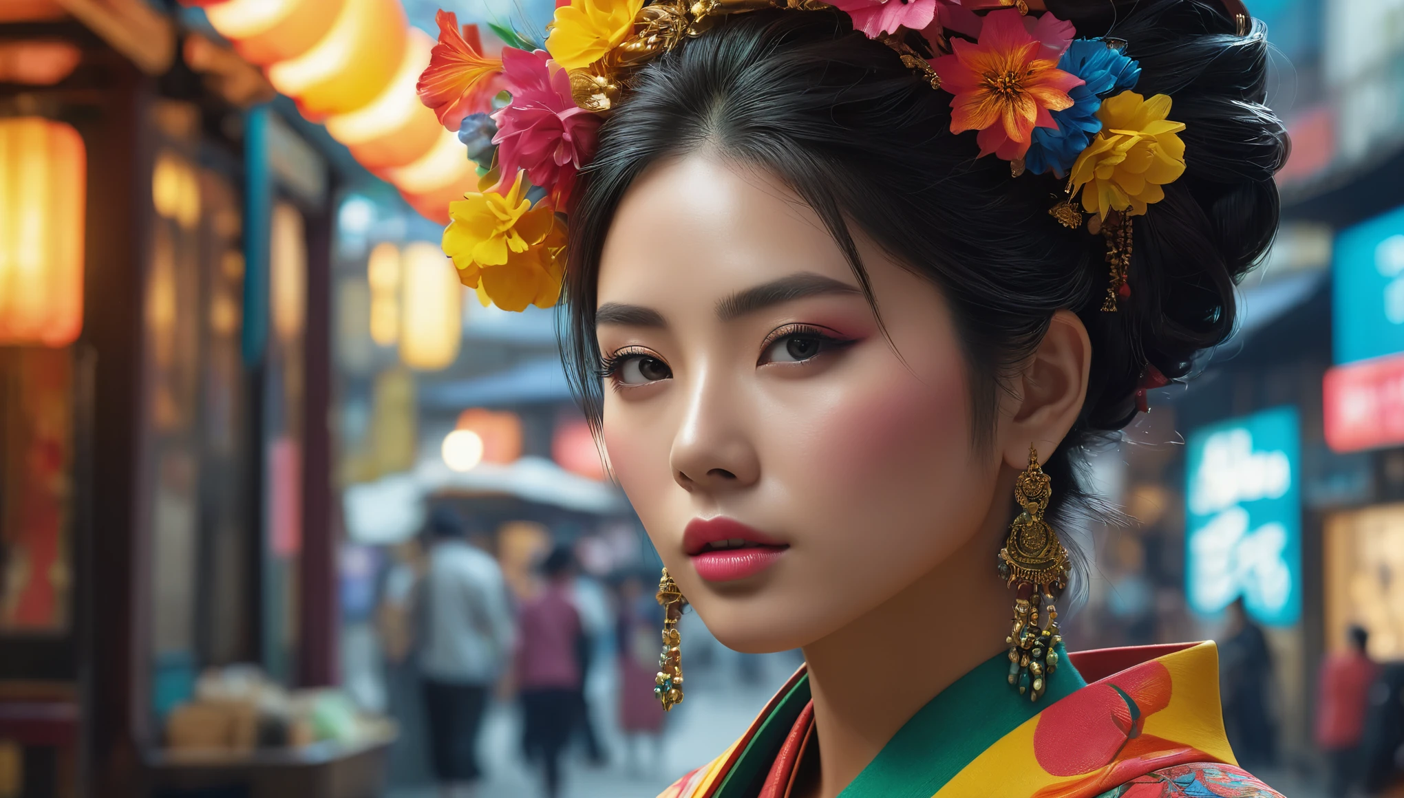 Create imaginative and amazing images demonstrating the style of ((Mote Kei)), hyper realistic, 8k, vibrant colors, sharp crisp image