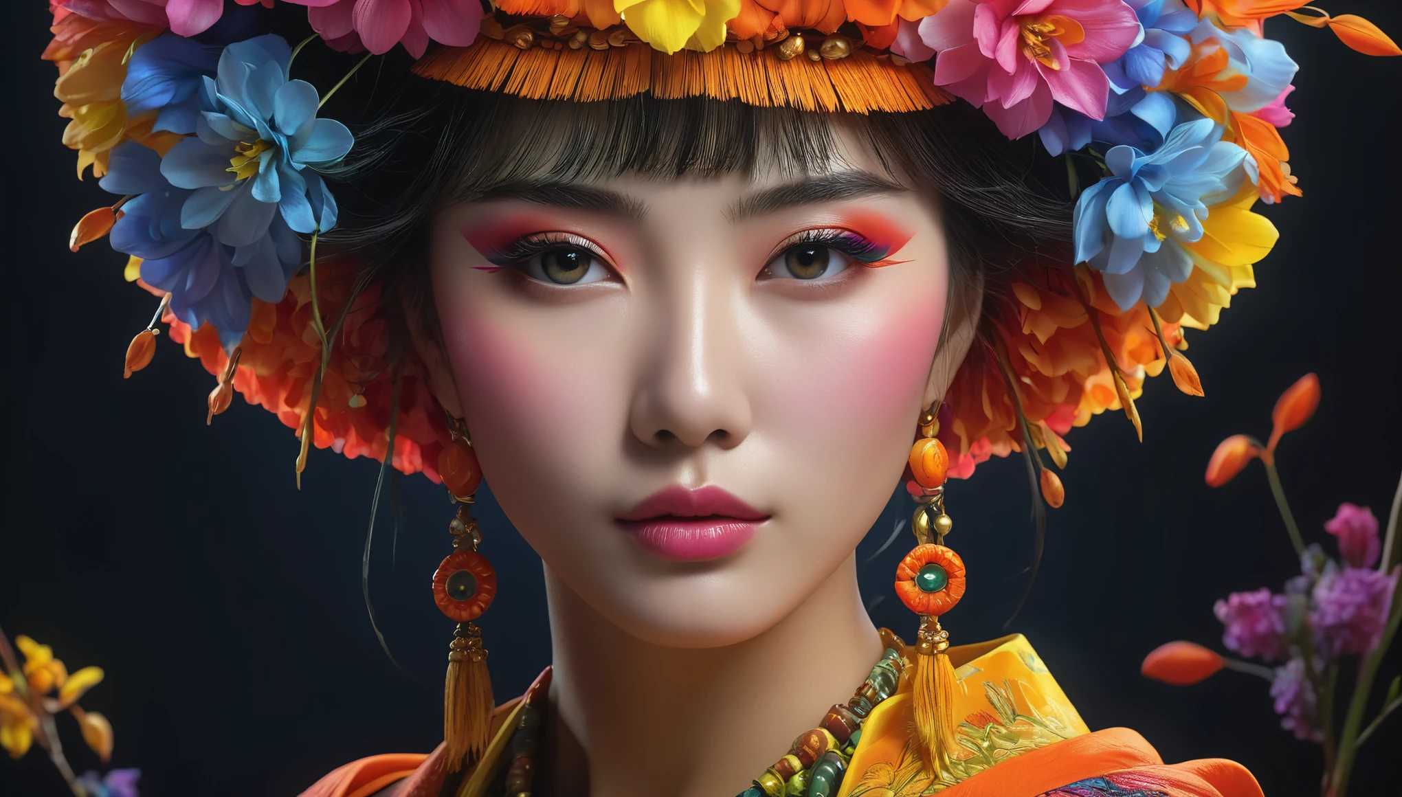 Create imaginative and amazing images demonstrating the style of ((Mote Kei)), hyper realistic, 8k, vibrant colors, sharp crisp image