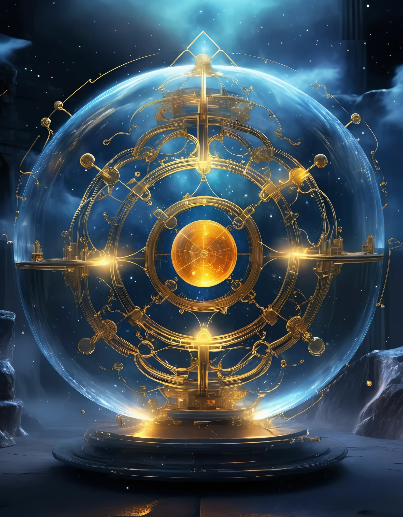 Magic Formations, 3D Effects, Mystical Geometry, Sharp Focus Points, (Transparent Old Taoist Priest suspended in front of a magic formation of Chinese Bagua Formation Diagrams), Constellation Symbols like a torrential downpour in the sky, Orange Cats, Robes, Clear Möbius Rings, Ravens, Heaven and Earth Collapsing, Clear Magical Symbols, Combined Magical Formations, Summoning, Transformation of Matter and Immateriality, Complex Combined Rituals like Gold Cultivation, Surreal, Surrealism Surreal Digital Art, Visual Exaggeration, Nanopunk,Atompunk, Assemblage ,Circuit,Light Painting,Aries, ♈︎,Taurus, ♉︎,Gemini, ♈︎,Cancer, ♈︎,Sculpture ♊︎,Cancer, ♋︎,Scorpio, ♏︎,Libra, ♎︎,Virgo, ♍︎,Leo, ♌︎, Sagittarius, ♐︎,Capricornus, ♑︎,Aquarius, ♒︎,Pisces, ♓︎,Unreal engine,octane render,V- Ray,high detail,hyper quality,high resolution,surrealism,16K,super wide angle,satellite view,bioluminescence,，crystal ball，bat，