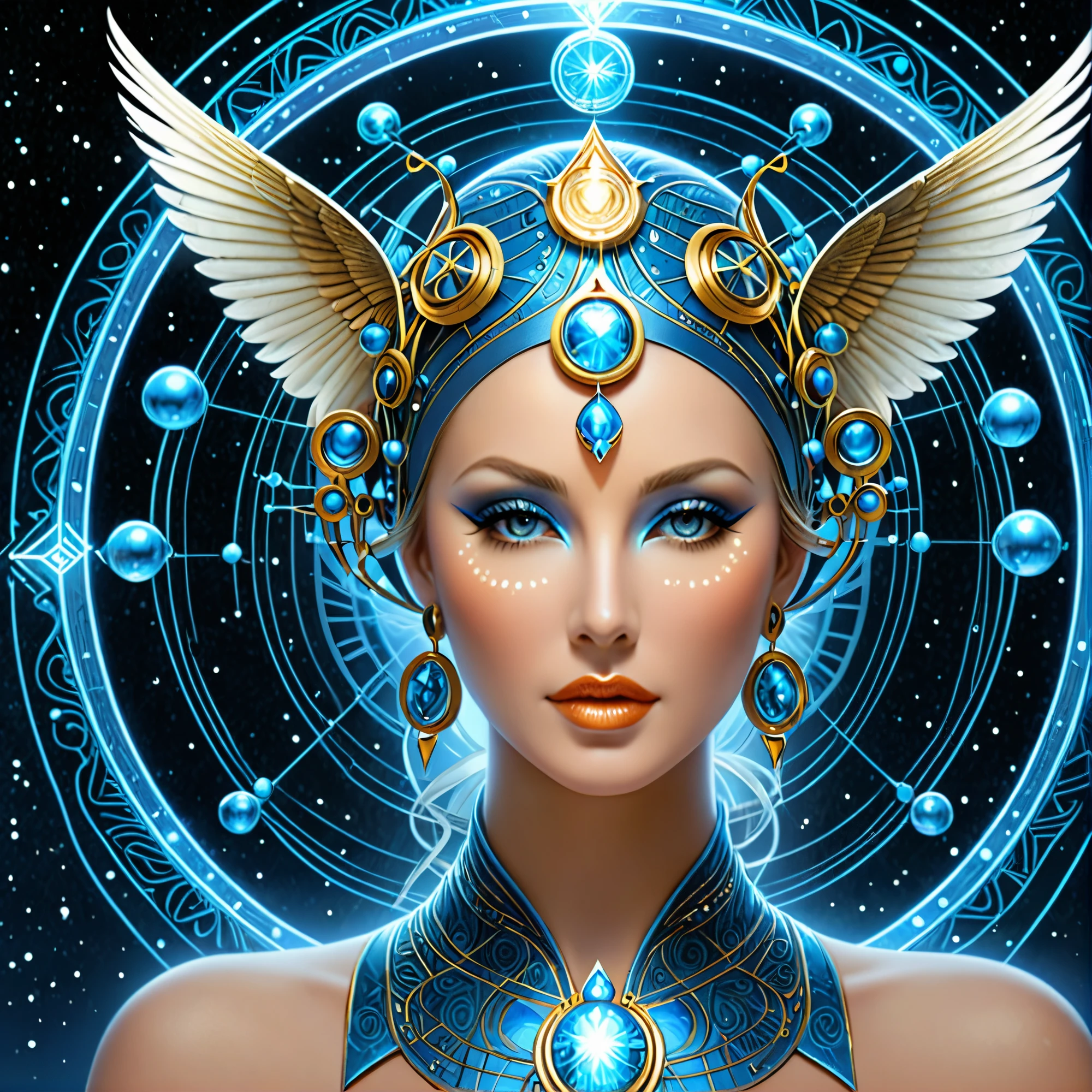 3D rendering of Magic array, sacred geometry, sharp focus,,in the style of mike winkelmann,in the style of rolf armstrong: fractal,by alberto vargas and h.r. giger,Magic Realism,Classical Realism,Surreal,Surrealism,Imagined,Science Fiction,From Another Realm,Impossible,Visual Exaggeration, Postcyberpunk,Nanopunk,Atompunk, Assemblage ,Circuit,Hedge Trimming,Light Painting,Aries, ♈︎,Taurus, ♉︎,Gemini, ♊︎,Cancer, ♋︎,Scorpio, ♏︎,Libra, ♎︎,Virgo, ♍︎,Leo, ♌︎,Sagittarius, ♐︎,Capricornus, ♑︎,Aquarius, ♒︎,Pisces, ♓︎,Unreal engine,octane render,V-Ray,high detail,hyper quality,high resolution,surrealism,16K,super wide angle,A bird's-eye view,aerial view,bioluminescence,