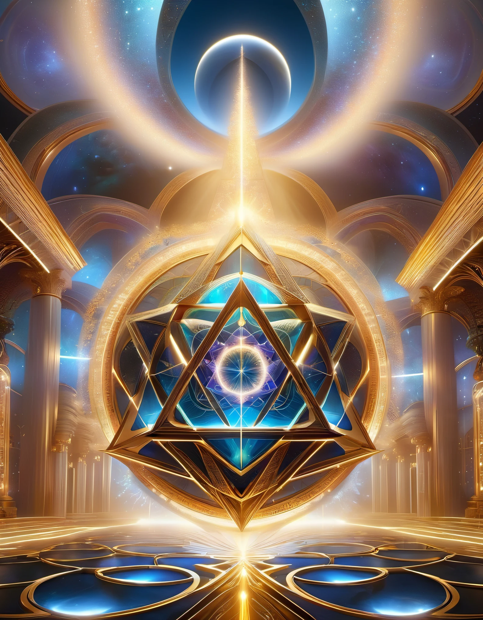 3D rendering of Magic array, sacred geometry, sharp focus,,in the style of mike winkelmann,in the style of rolf armstrong: fractal,by alberto vargas and h.r. giger,Magic Realism,Classical Realism,Surreal,Surrealism,Imagined,Science Fiction,From Another Realm,Impossible,Visual Exaggeration, Postcyberpunk,Nanopunk,Atompunk, Assemblage ,Circuit,Hedge Trimming,Light Painting,Aries, ♈︎,Taurus, ♉︎,Gemini, ♊︎,Cancer, ♋︎,Scorpio, ♏︎,Libra, ♎︎,Virgo, ♍︎,Leo, ♌︎,Sagittarius, ♐︎,Capricornus, ♑︎,Aquarius, ♒︎,Pisces, ♓︎,Unreal engine,octane render,V-Ray,high detail,hyper quality,high resolution,surrealism,16K,super wide angle,A bird's-eye view,aerial view,bioluminescence,sacred geometry