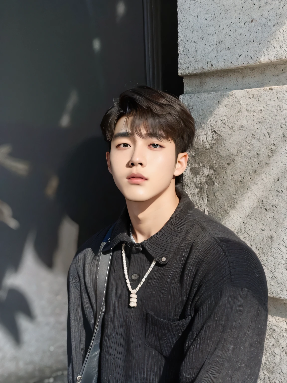 真实的South Korea帅哥们,Beautifully, Realistic and realistic facial expressions,South Korea,20 year old man,short hair,neat face,South Korea男士,handsome face