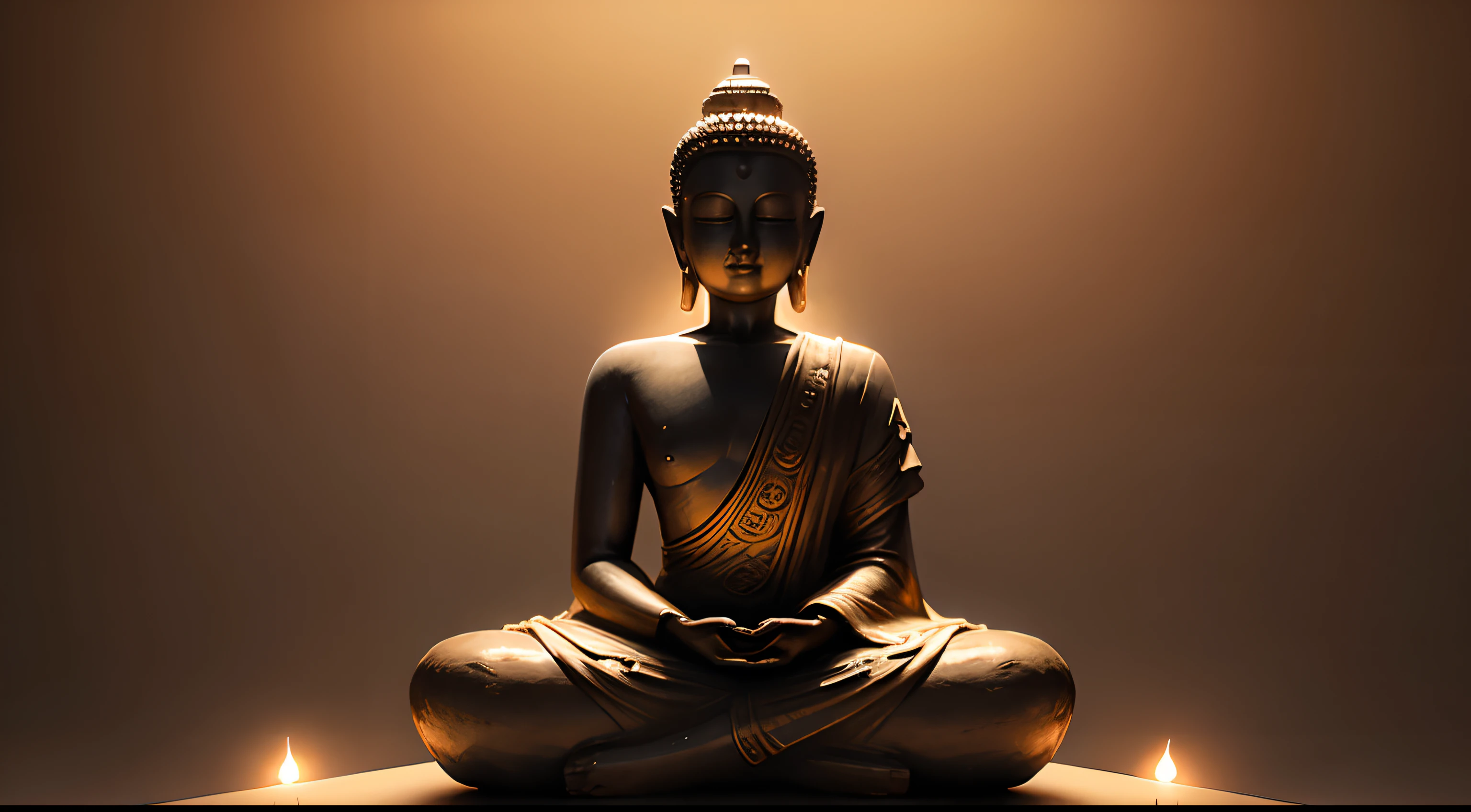meditating buddha statue
