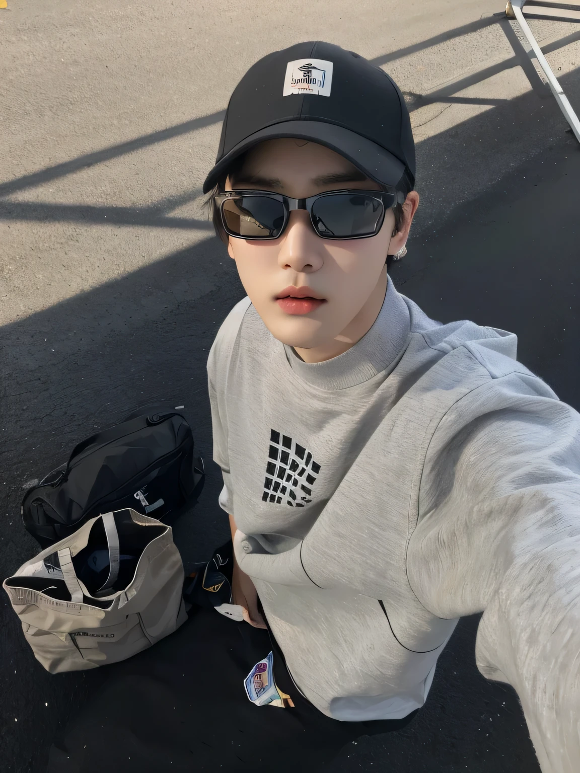 真实的South Korea帅哥们,Beautifully, Realistic and realistic facial expressions,South Korea,20 year old man,short hair,neat face,South Korea男士,handsome face,