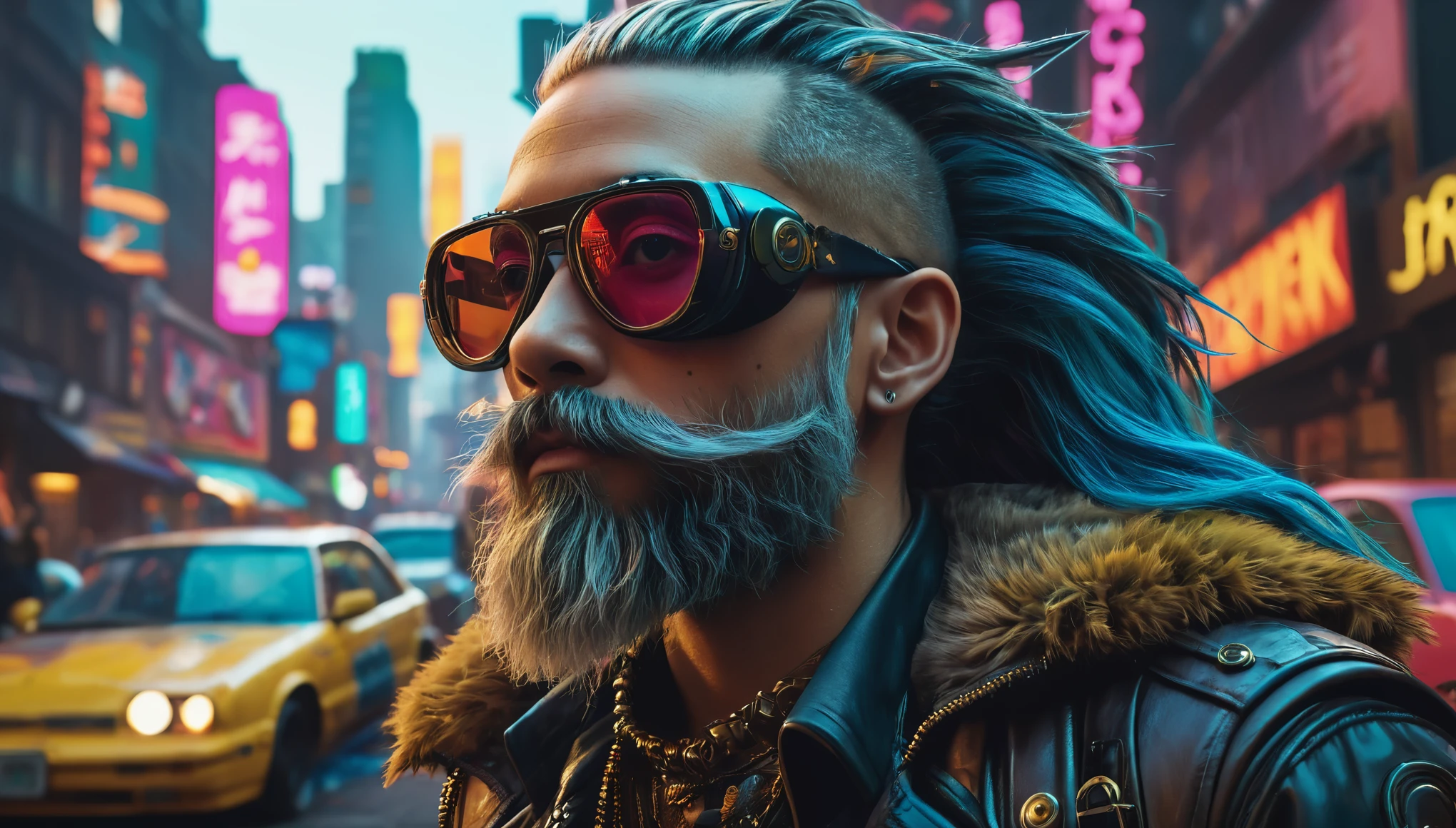 Create imaginative and amazing images demonstrating the style of ((Mythpunk)), hyper realistic, 8k, vibrant colors, sharp crisp image