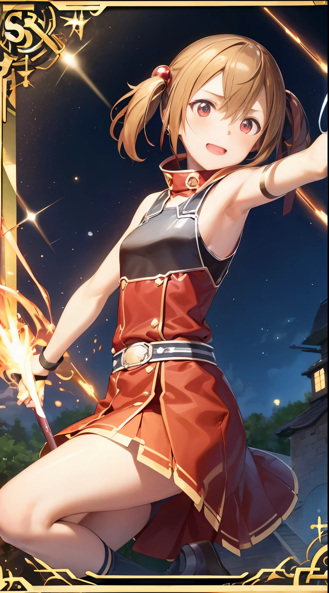 silica,(((1 girl,1 male))),Sword Art Online,(photograph:1.3), detailed, silica，  tasox, red dress, (PROS, attractive, fascinating, exciting, nice, impressive:1.3), beautiful, (非常にdetailedな, high quality:1.3)，Hold a dagger in your right hand，grassland，the grass is blown by the wind，The trajectory of the dagger becomes a band of light.，shining sunlight background，One piece with gorgeous embroidery,underwear with white decorations，Childish，A richly decorated dagger，stick out a dagger，Skirt flip，sparkling background,wrestling，Pushed down by a man，bound，A painful look，tasoxに倒れる，A man rides on top