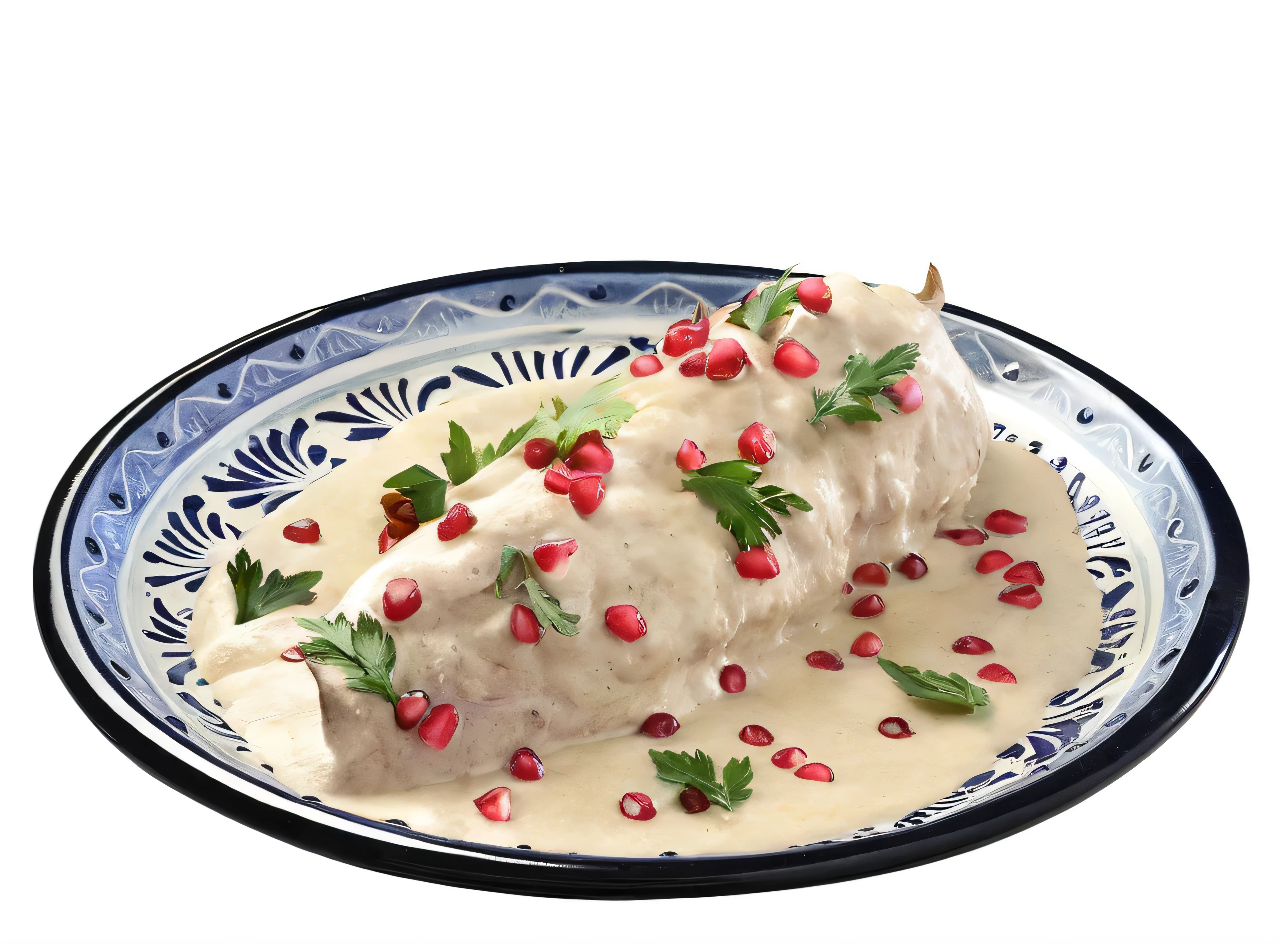 there is a plate of food with meat and pomegranates on it, humus, detailed image, recipe, bolero, albuquerque, inspired by Géza Dósa, chuvabak, 2995599206, new mexico, mexican, very very surreal, 3945074687, epicurious