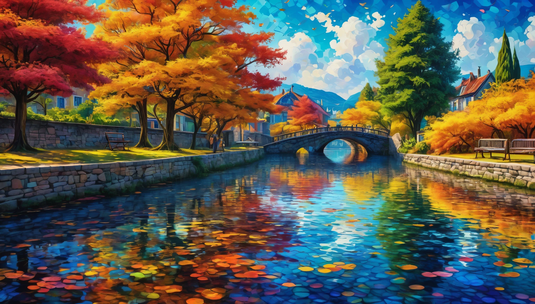 Create imaginative and amazing images demonstrating the style of ((Neo-Ink Impressionism)), hyper realistic, 8k, vibrant colors, sharp crisp image