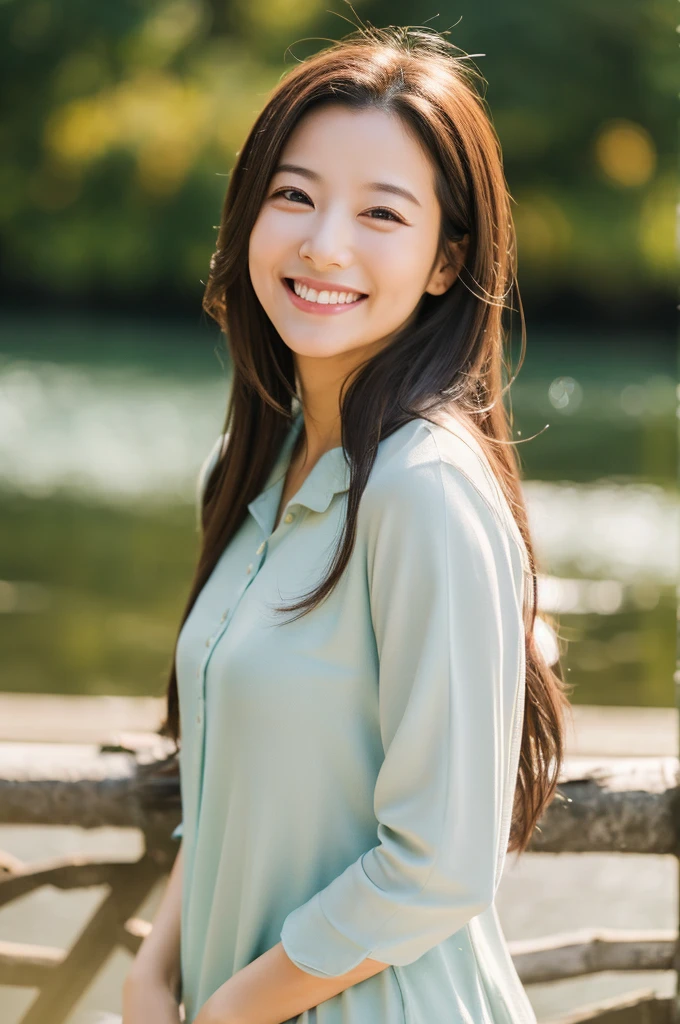 highest quality,happy smile,joy,calm,peaceful,Calm