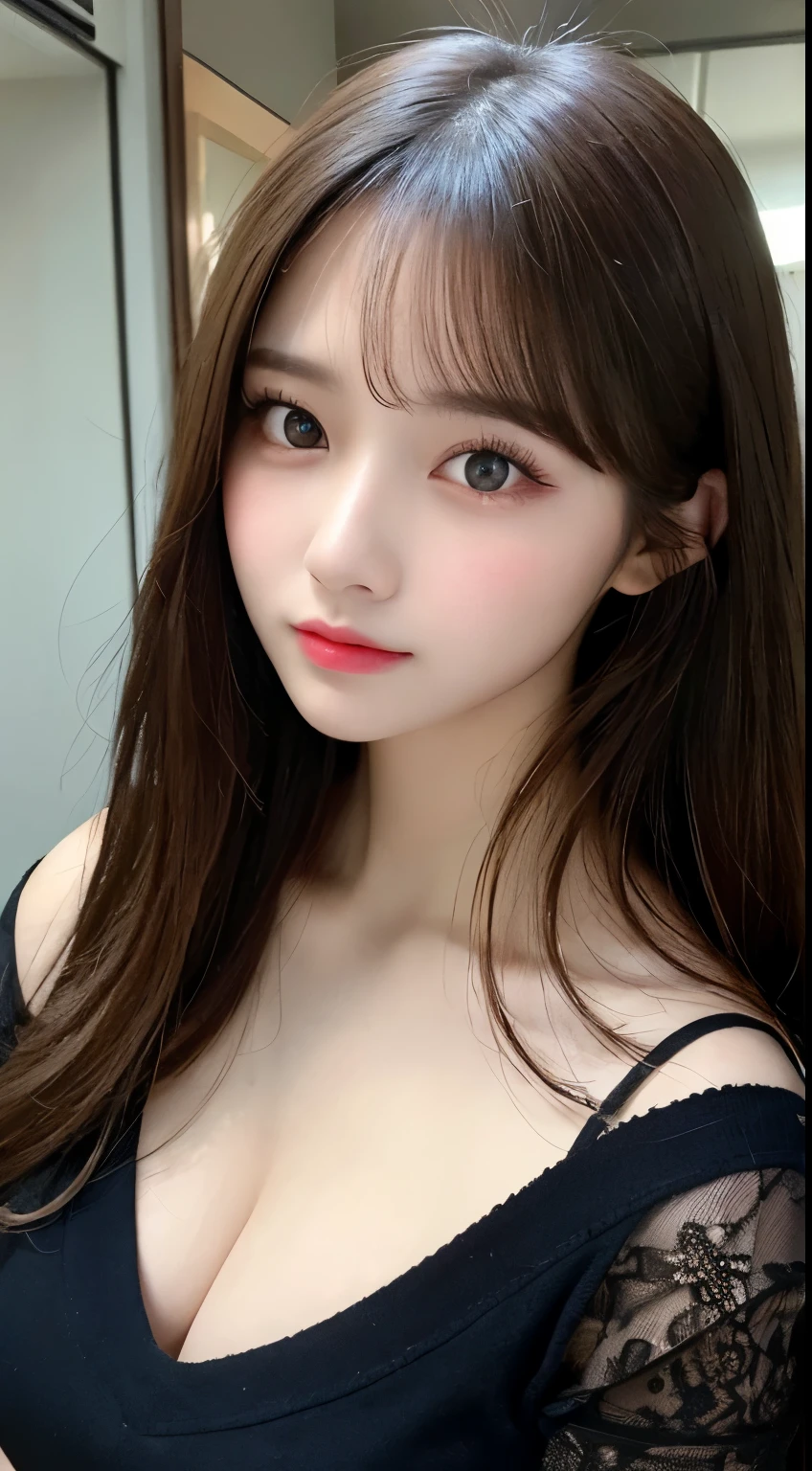 table top, highest quality, shape, Super detailed, finely, High resolution, 8k wallpaper, 完璧なダイナミックな構shape, beautiful and detailed eyes, gorgeous spring clothes,beautiful straight hair,small breasts,natural color lip, 20 year old girl、cute、sexy shot looking at camera,Always blur the background,perfect and beautiful face,beautiful and detailed face、slim face and style,Big eyes、do gal makeup,real photos(best image quality)、sexy face、fashion model pose、Full body shot
