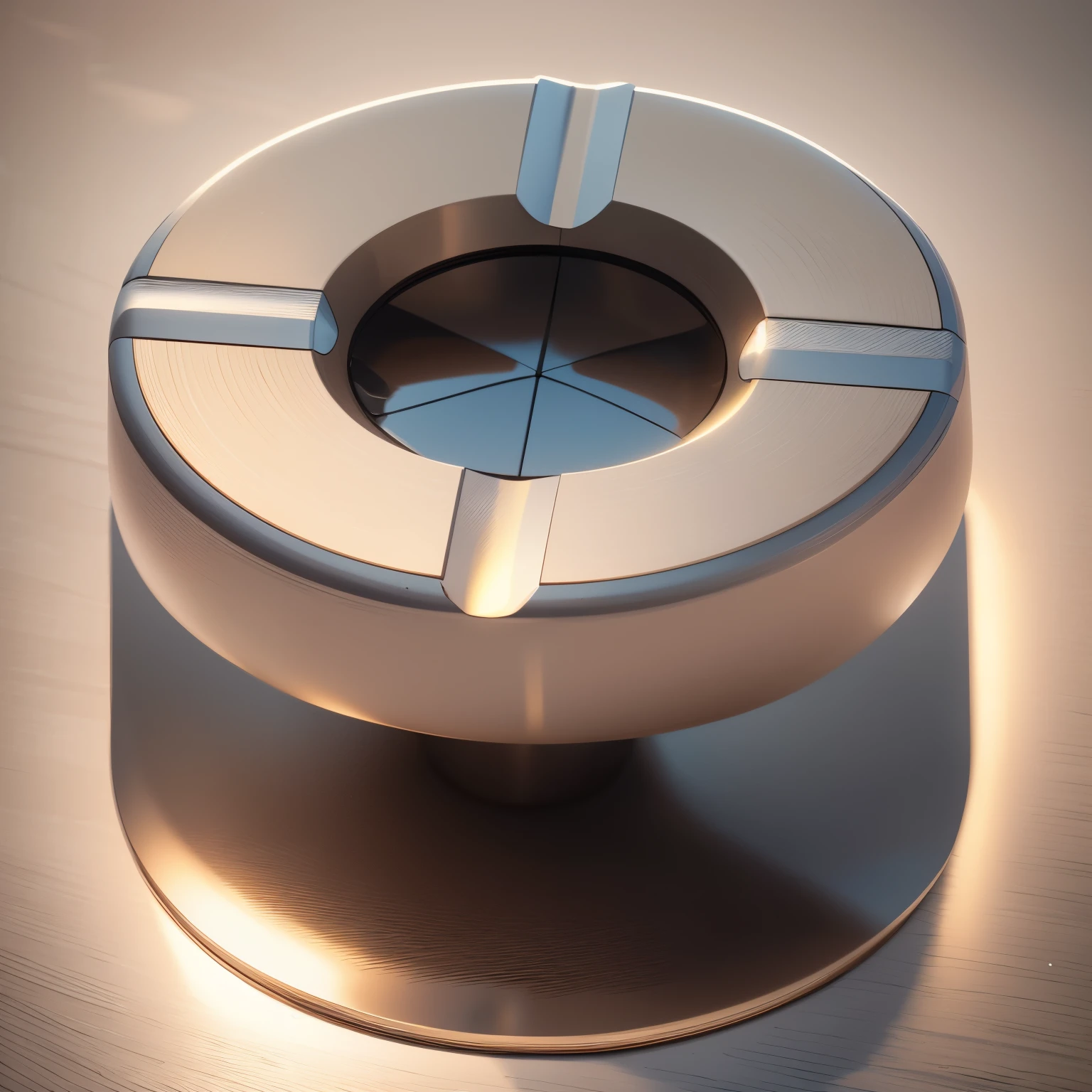 high quality，8k resolution，real picture，Close-up of round object with center, round design, solid work, reactor core, 3d cell shadow, Isometric view, 3D modeling, Round and simple back, Top view, top view, top angle view, top cover, circular format, Front view, Rendered 3d model, 3d rendering，Exquisite details,HDRM professional lighting，photon mapping，radio city，Physically based rendering，refined realism