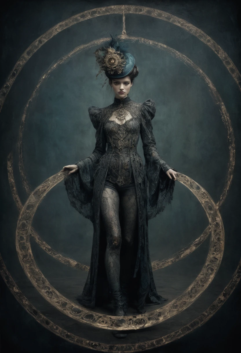 Magic Circle by Paolo Roversi, best quality, masterpiece, 8k, Representative work, official art, Professional, Ultra intricate detailed