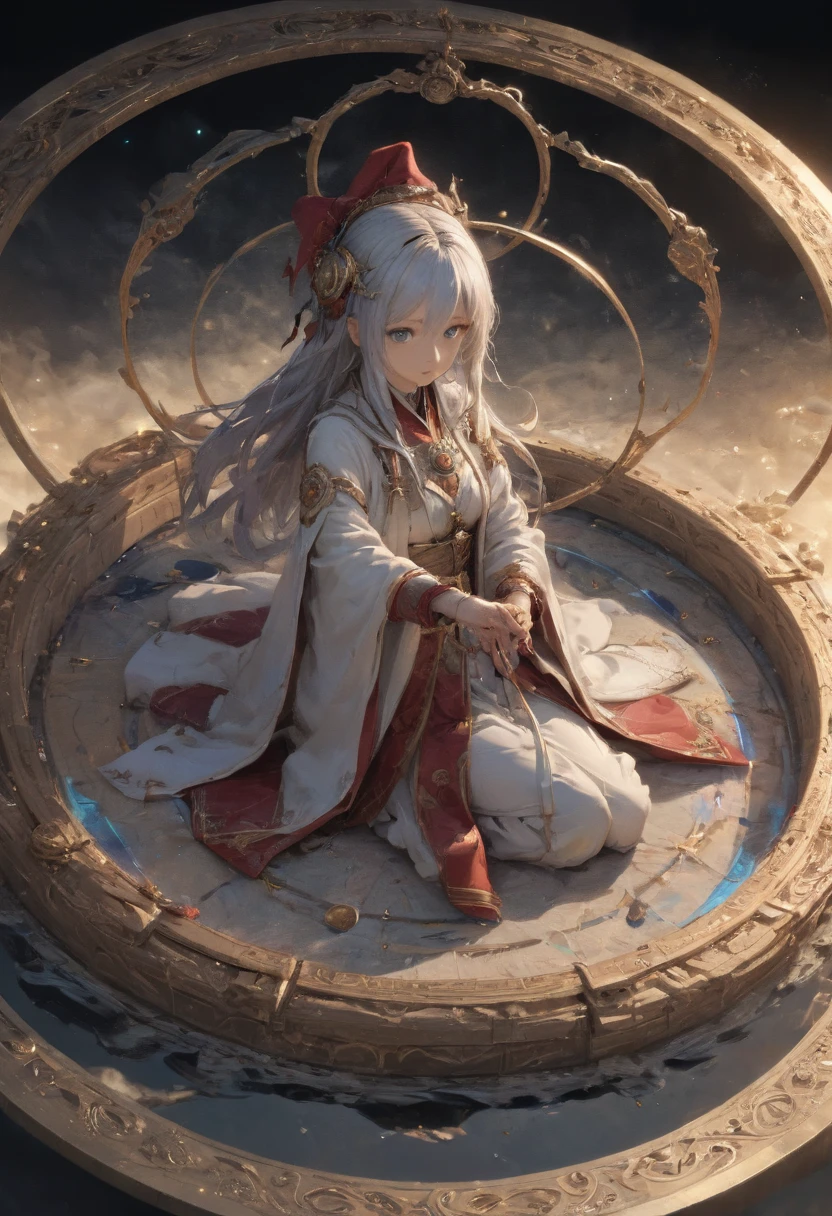 Magic Circle by hidari, best quality, masterpiece, 8k, Representative work, official art, Professional, Ultra intricate detailed