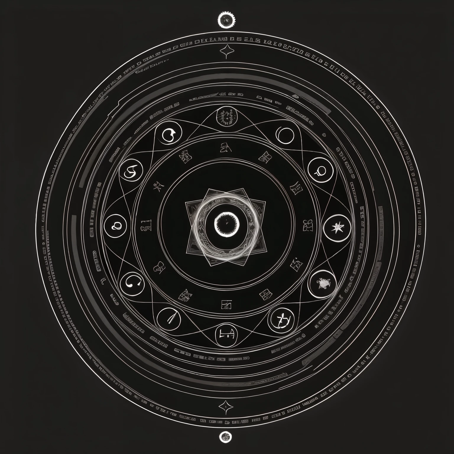 nvjobmagiccircle magic summoning circle, various symbols, pentagramus, white background, intricate
,Magic Circle