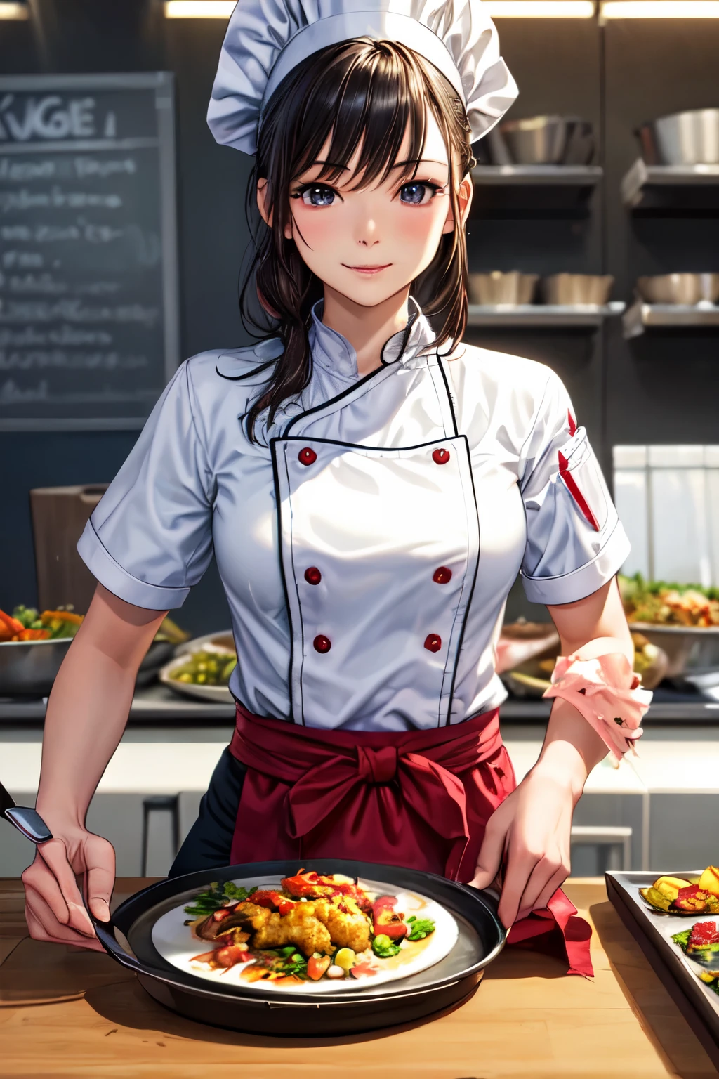 ((best quality)), ((chef-d&#39;artwork)), (detailed), visage parfait
