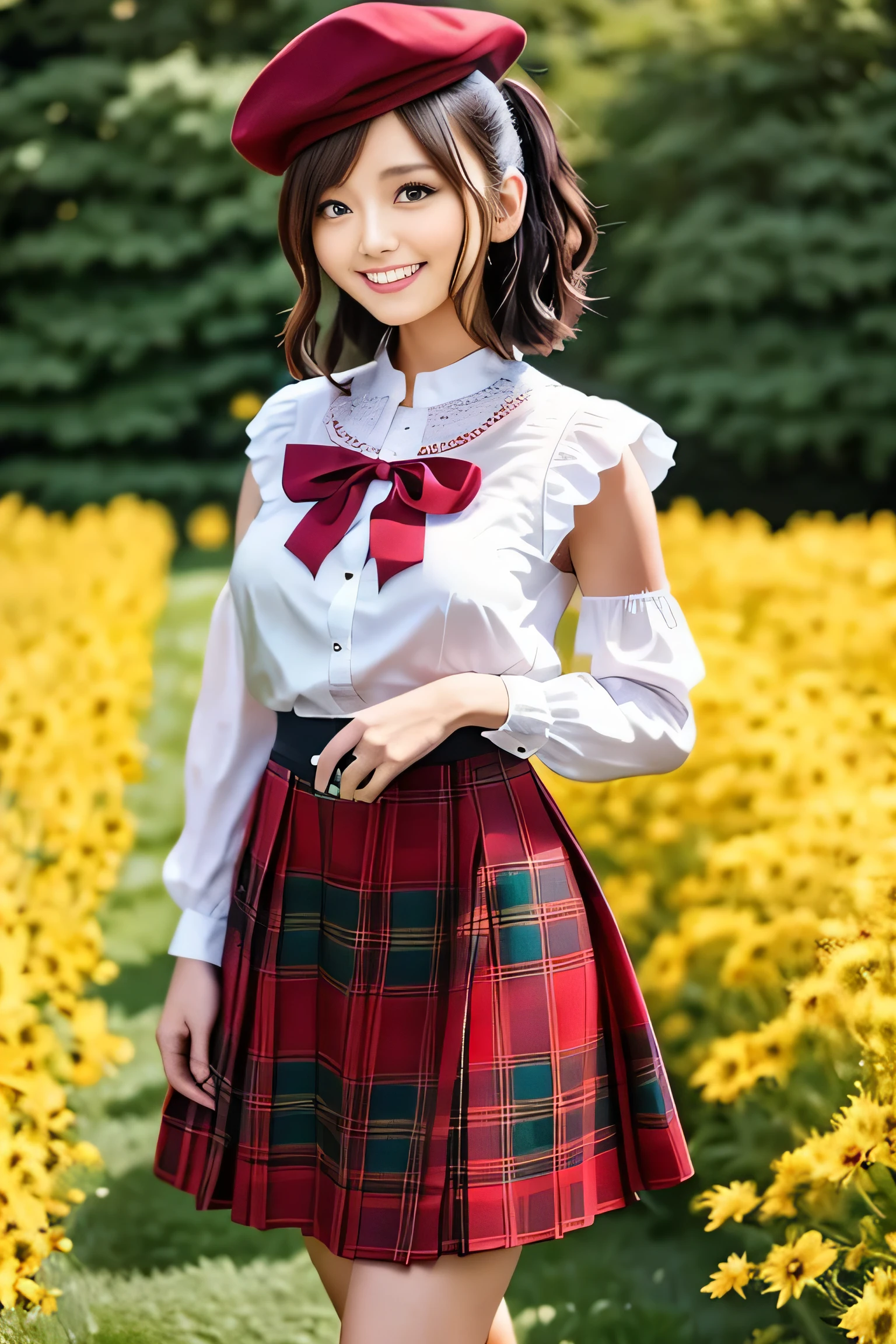 1 girl,
break
//Fashion traditional scottish piper costume,
A knee-length kilt skirt featuring a classic tartan pattern.。,
Shoulder sash in complementary or contrasting colors,
The kilt and sash match the tartan of the family or clan.、Can increase reliability。,
break
A crisp white blouse with ruffled or lace detailing,
Fitted bodice over blouse with decorative lace or buttons,
Decorate the body with corsages and fabric flowers、add a feminine touch。,
break
Knee-high hose in a solid color, The top part is folded in a distinctive pattern.,
gilly brogue shoes, traditional Scottish shoe with laces that wrap around the ankle,
Optional garter flash and matching tartan for added flair,
break
A traditional Scottish piper hat or Glengarry hat adorned with a clan badge,
Accessories that represent bagpipes, Like a pin or small charm,
as a practical touch、Consider adding a sporran to your quilt。,