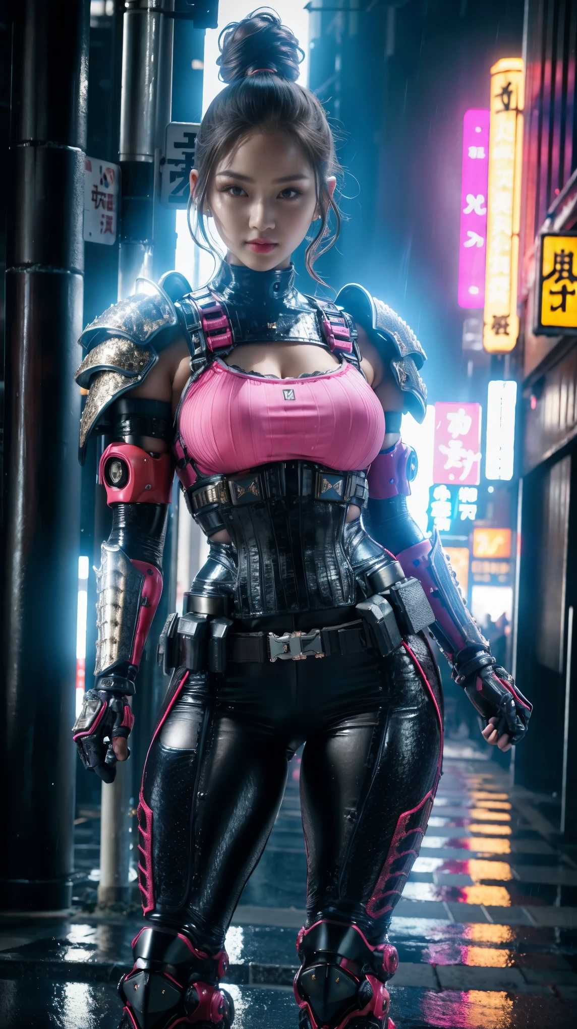 Flowing_contour biomechanical__cybernetic__realistic photograph__Strange__Weird__(((Japanese cyberpunk style Fashion_(((Magazine_cover)))__art_decor_Border)))__porcelain_and_Platinum / Futuristic Cyberpunk woman with smooth porcelain skin, (((cybernetic implants)))