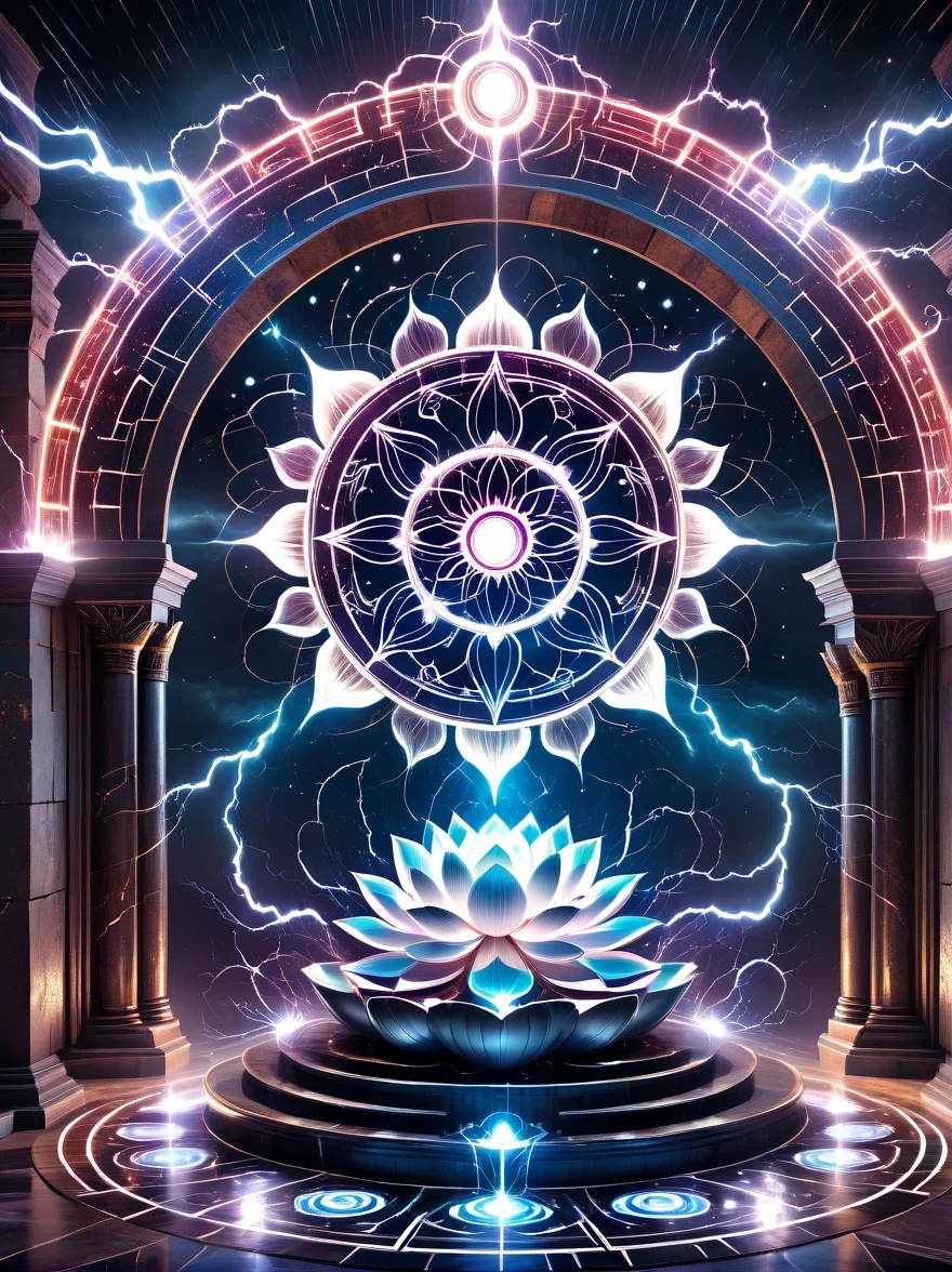 Different sizes,magical space,Shura Demon Realm,Lotus altar,blood spread,strange geometric patterns,blood spatter,Pure cosmic energy transparent magic circle,Formation built with magical energy,The Wheel of Time and Space,aureola,electric wheel,Magically drawn polygons,Epic magic fantasy,Epic surrealism,Epic Thunder Magic,Epic ancient totem,Epic Mystical Magic Light,Epic dark magic,epic gothic style