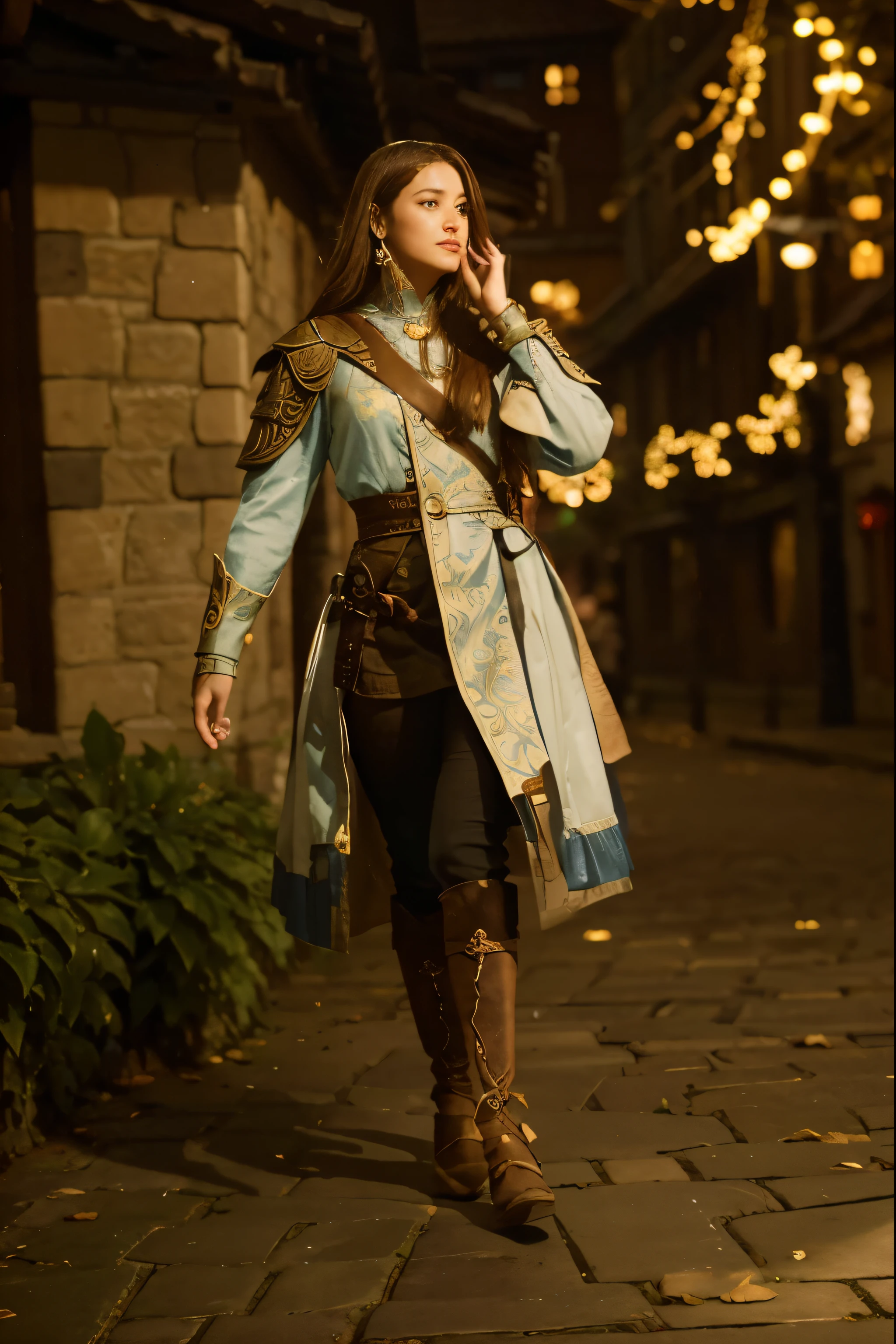 (Best quality, 8k, 32k, Masterpiece, UHD:1.2) "Create a captivating AI artwork that transports the viewer to the enchanting city of Mondstadt from Genshin Impact. Imagine the iconic architecture, winding cobblestone streets, and vibrant atmosphere that define this fantasy realm.
Capture the essence of Mondstadt's unique design, with its medieval-inspired structures adorned with intricate details. Highlight the iconic Anemo Archon statue that graces the city, and showcase the dynamic elements of the cityscape, such as the windmills and floating islands.
Infuse the scene with the warm glow of sunlight, casting long shadows on the streets. Experiment with a color palette that complements the fantasy setting – rich blues and greens for the sky and surrounding nature, contrasting with the warm hues of the city's architecture.
Include subtle nods to Mondstadt's cultural elements, like the presence of knights or characters associated with the city, and pay attention to small details that contribute to the overall charm of this fantasy world. Let the artwork evoke the sense of adventure and wonder that Genshin Impact players experience while exploring Mondstadt.
Consider adding dynamic elements, such as birds soaring in the sky or characters engaged in daily activities, to breathe life into the scene. Aim for a composition that invites the viewer to immerse themselves in the magical ambiance of Mondstadt, making it a visually stunning and captivating piece of AI-generated art."