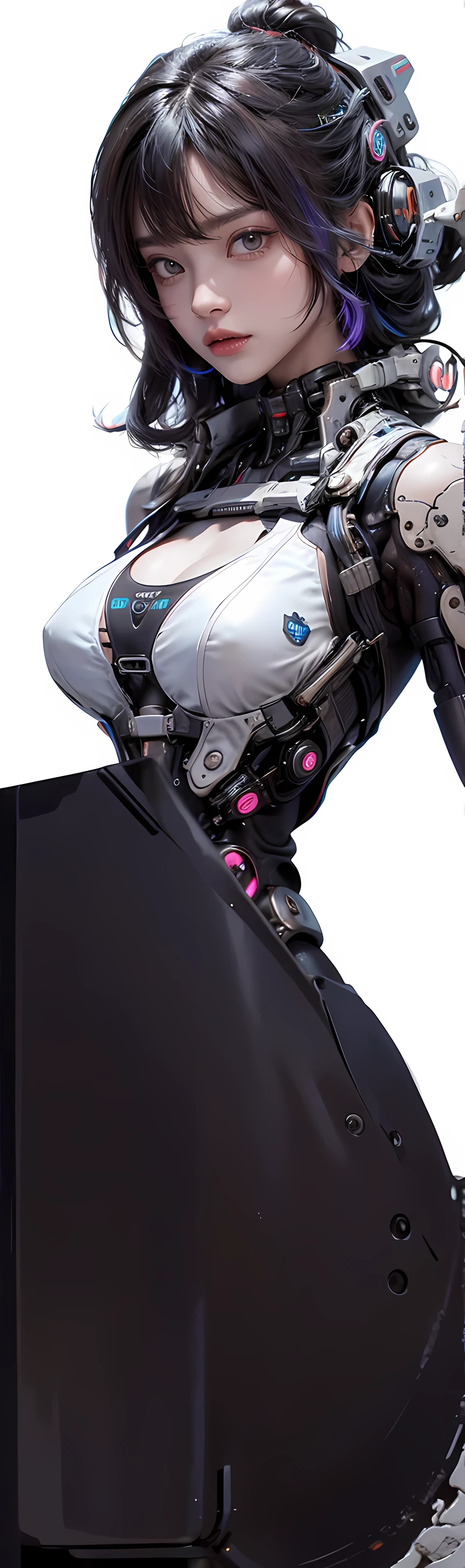 cyberpunk beauty,science and technology