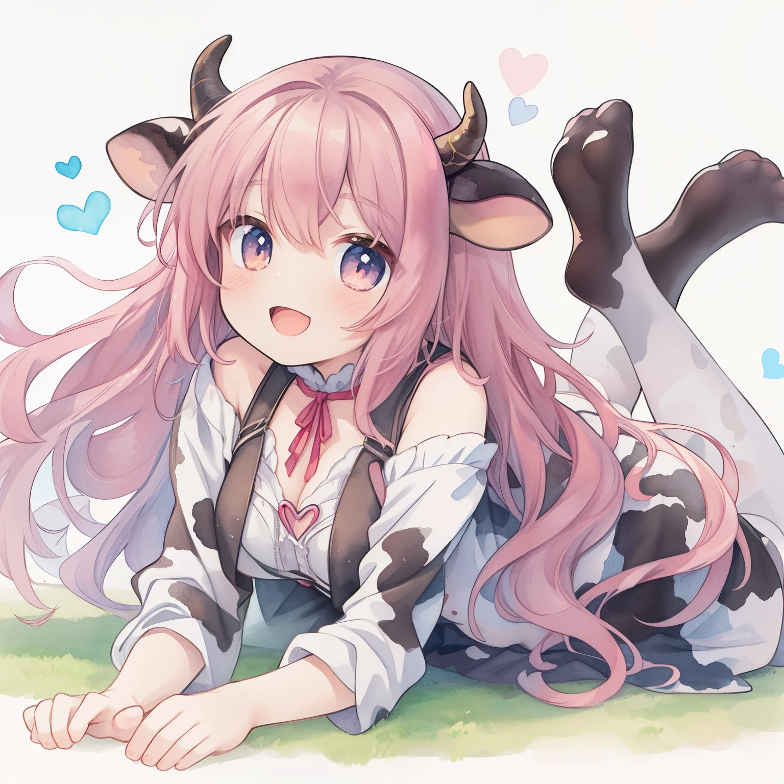 masterpiece, best quality, looking at_at_viewer, field_of_depth, smiling face, full_body, open_mouth,
one_girl, cure_prism, pink_hair, long_hair, side_braid, white_ascot, white_boots, elbow_gloves, hair_ribbon, earrings, layered_skirt, heart_hair,
gradient_background,torn clothes, on all fours, animal bull, (bull), bestiality, one huge bull, huge black bull, sex with huge bull, doggy style sex, hard sex, penis as thick as an arm, dick as thick as an arm, (huge penis: 1.6), in girl's pussy, girl's belly bulging with dick, girl's ahegao, outdoors, in the woods, lots of cum