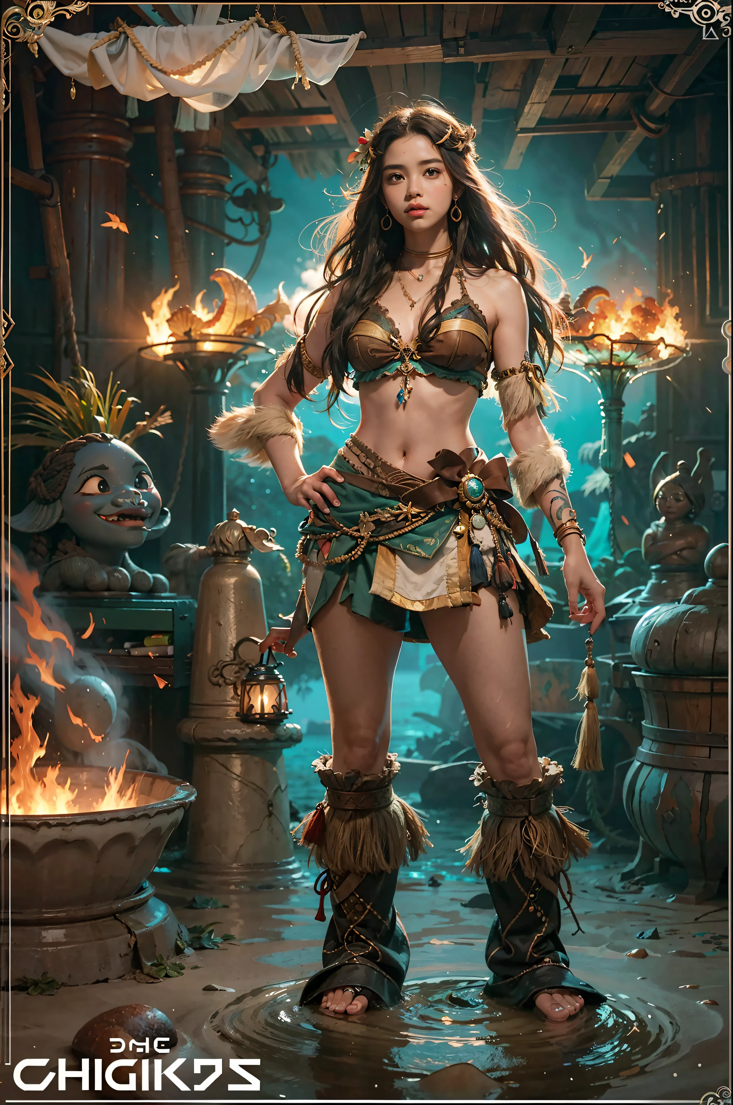 Epic movie poster..，a volcano erupts，Galardonado（cuerpo completoesbiano：1.3）Foto de retrato de un（ocean：1.2），（bikini de concha：1.2），（diosa del agua：1.2），tatuajes tribales，（errante：1.2）in the Pacific（the ocean：1.1），Place your arms behind your head..，（Disparos parcialmente sumergidos：1.2），（mar oleaje：0.9），fondo de isla desierta，palmeras，playa de mar，nubes esponjosas en el cielo，outrun，vaporization，tendencia en artstation，el es muy detallado，buen detalle，intrincado，（Resplandor de destello de lente：0.9），（Rear window light is backlit.：0.9），（Halo：0.9），[Estilo-Micro :: 10]，Pecho grande，Cintura delgada y caderas gruesas.，piernas largas，piernas jugosas，rizos，buena mano，（Detalle de la mano），grueso apretado，proporciones corporales perfectas，