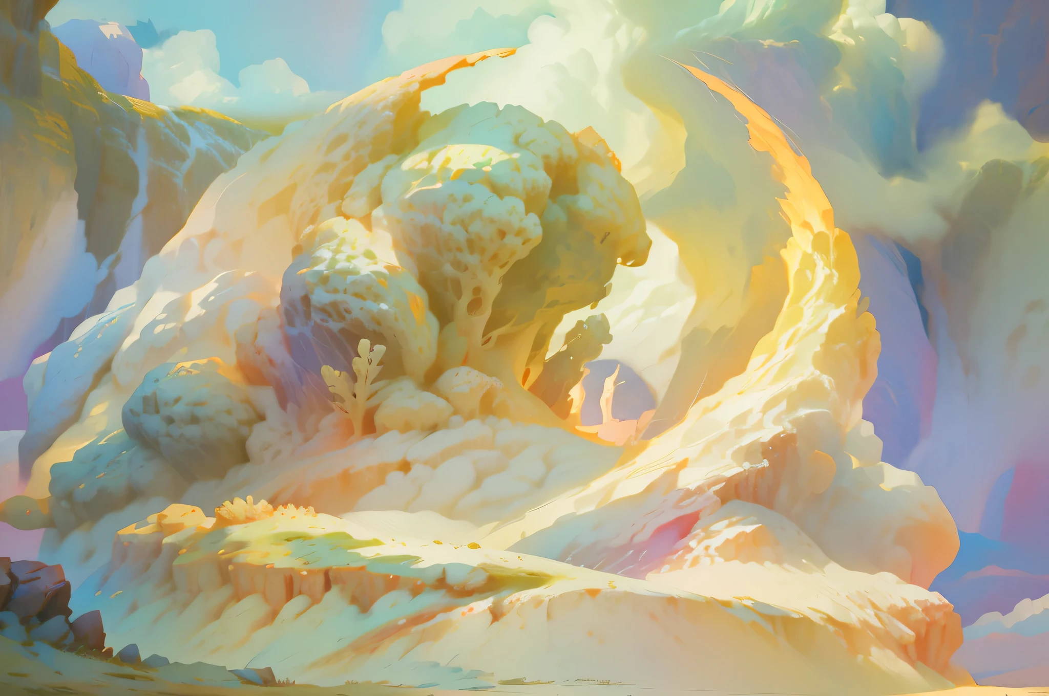 Stephen Vincent, fantasy painting style, Fantastic digital painting, klenzkushat, Divine Light Numbers, soft digital painting, dragon oil painting, Quetzalcoatl number, painting illustration, inspired by WLOP, concept art