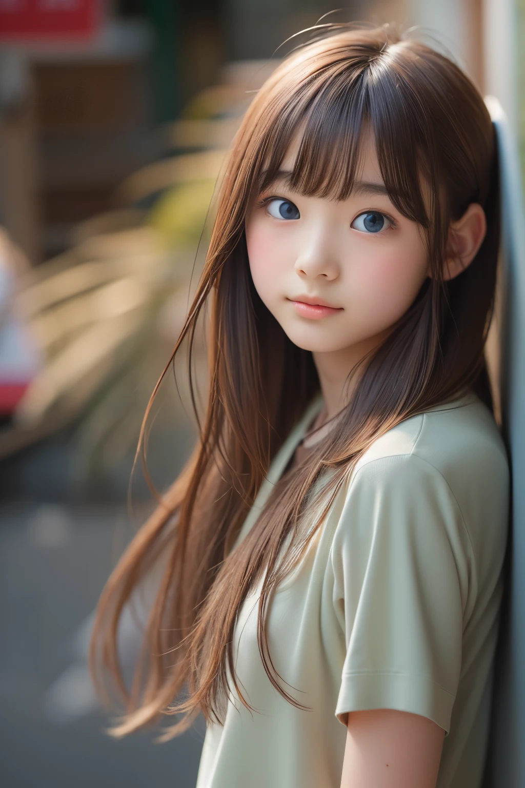 ((sfw: 1.4)), ((sfw, twintails hair, sidelocks-hair, 1 Girl)), Ultra High Resolution, (Realistic: 1.4), RAW Photo, Best Quality, (Photorealistic Stick), Focus, Soft Light, (()), ((Japanese)), (( (young face))), (surface), (depth of field), masterpiece, (realistic), woman, bangs, ((1 girl))