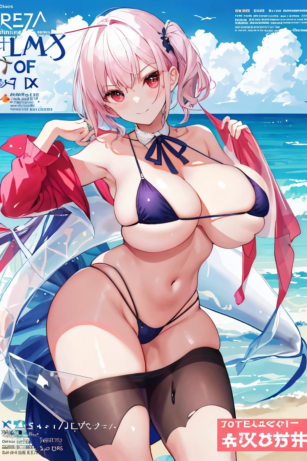 There are many parts full of sexual sensation, Senior Onesama, vaginal pennis, spitroast, suspended congress, ridicule and scorn smile ,20 year old is wearing a wet swimsuit, humiliated, Shameful, Surprised, embarrassed, with torn wet towels, (Ultra Thin Fabric Micro Bikini Combi Combi Holter Neck Bikini:1.6),in beach, dynamic and erotic pose, Magnificent, magnificent eros, gleaming skin, magnificent sexy, erotic style, Sexy style, Ecchi style, Surreal, masutepiece, Magazine Cover, Photo session, toppless, Bottomless, side slits, backless, tuck up skirt, Show off panties, deep v neck, holding over humansize massive weapon, scientific fiction,NSSFW,not show for work, underboob, sideboob barbosa, Cleve breasts, spread breasts,