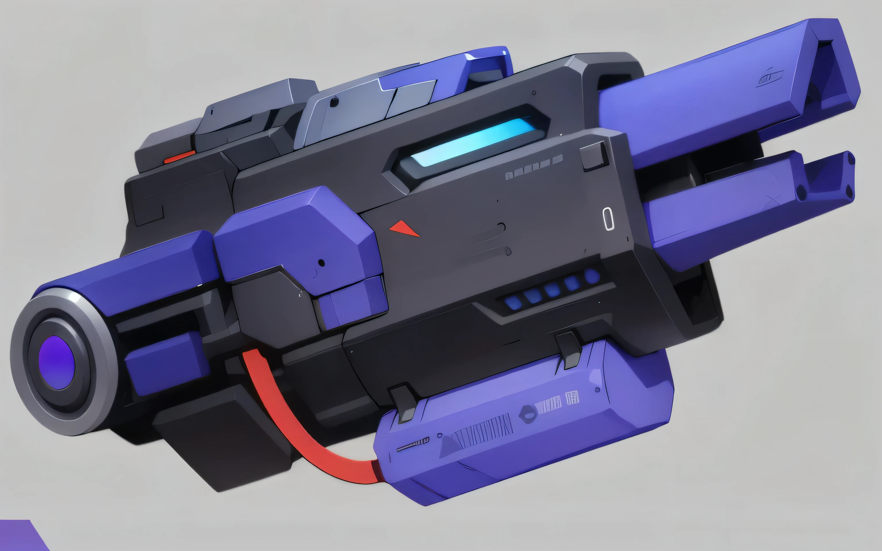 quadratic element，style of anime，mechanical,Cyber，gun，