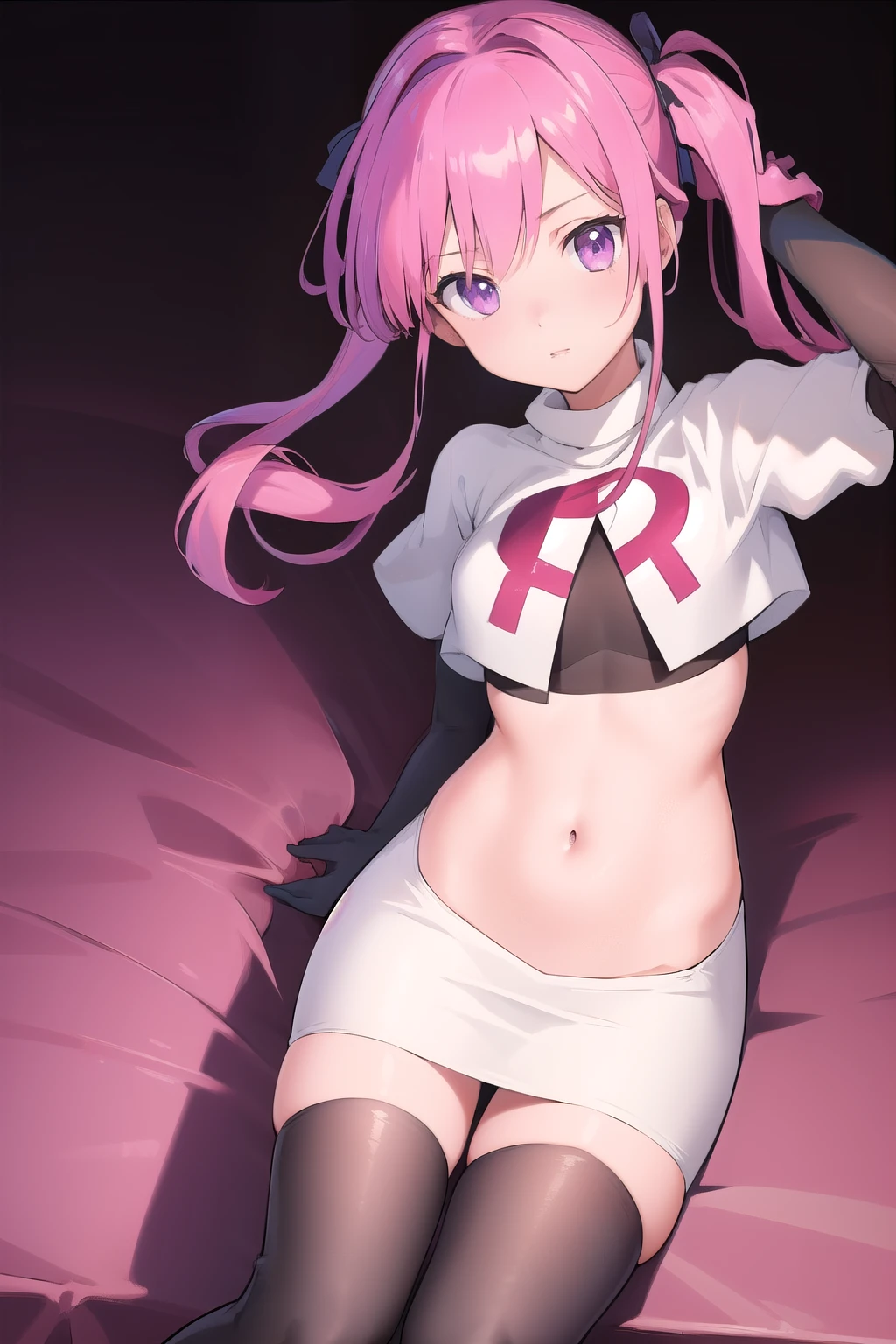 smile, whole body, Lie down in bed, Slim Hips、Stinky anus