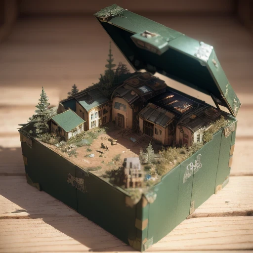 3598年Mars realistic model, (split ends, original photo, best quality, masterpiece:1.4),Steampunk Cyberpunk 6820 City,(CyberpunkMars light:1.3), Mars (related to land),(in a small nature box:1.3),Isometric, small nature, landscape on foundation,landscape,