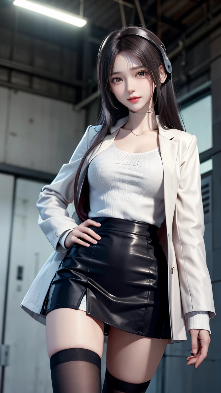 (highest resolution, distinct_image) The best quality, a woman, full body tattoos, masterpiece, highly detailed, semi realistic, black short hair, black hair, bangs, 21 years old, shoulder length hair, mature, young, black clothing, black uniform, without military uniform, fully naked body, military academy, beautiful, heroic, heroic, indoor background, delicate and delicate facial features
