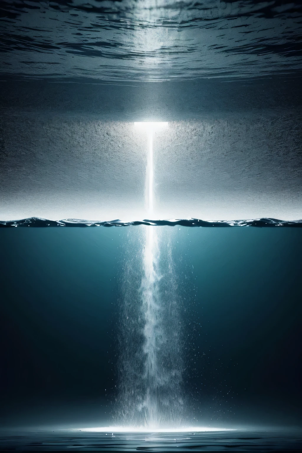 (best quality,8K,highres,masterpiece), ultra-detailed illustration capturing the design process of water, focusing on water engulfed in a water splash cloud against a blurry deep sea backdrop. The scene depicts a ground vehicle, subtly reflected in the surface below, adding depth to the composition. The water, the central focus of the image, are shrouded in smoke, highlighting their dynamic design elements and creating an atmosphere of mystery and intrigue. The interplay of light and shadow enhances the visual impact, while the reflection on the ground adds a layer of realism to the scene, immersing the viewer in the urban setting. This artwork is a testament to the creativity and craftsmanship involved in water design, showcasing the fusion of style and functionality in a captivating visual narrative.
Negative Prompt