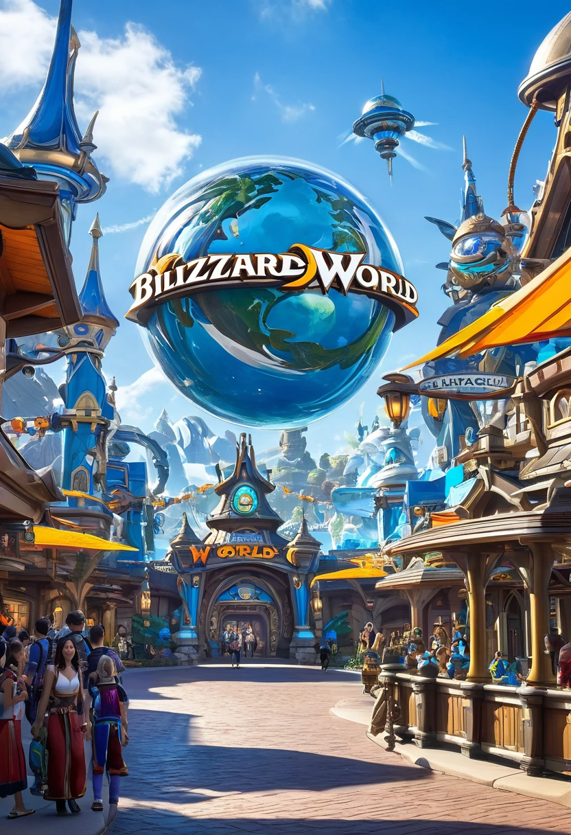 Blizzard World, Fantastic, Science Fiction,