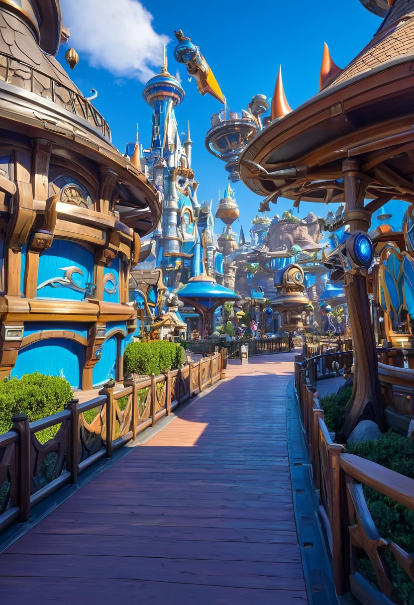 Blizzard World, Fantastic, Science Fiction,