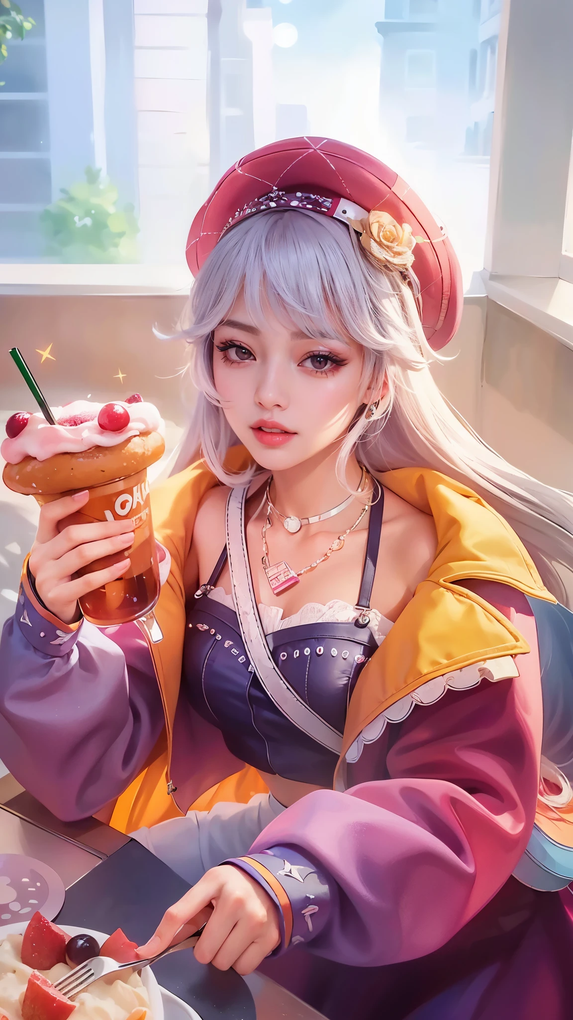 (8k, RAW photo, photorealistic:1.25) ,( lipgloss, eyelashes, glosace, glossy skin, best quality, ultra highres, depth of field, chromatic aberration, caustics, Broad lighting, natural shading,Kpop idol) looking at viewer with a serene and goddess-like happiness,red eye