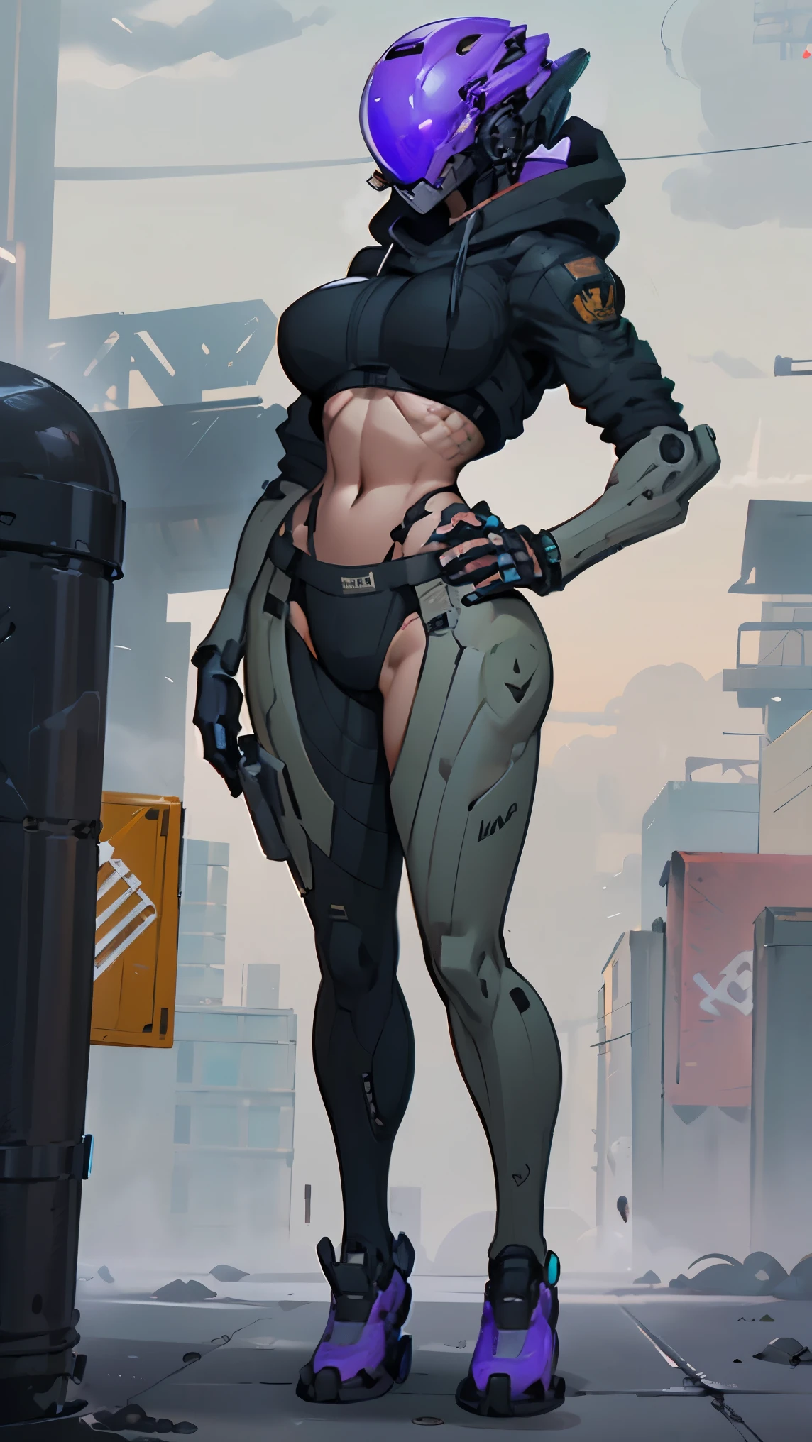 Masterpiece, High quality, ((character concept art)), ((character design sheet, same character))

a futuristic-looking female military commander, wearing a ((kevlar helmet)) and is dressed in ((turquoise suit)), holding weapon, holding gun, wearing epTactical, XCOM game inspired, XCOM character, ((wide hips)) tall, video game character design, accessories,

Expert high detail concept art, comic book style, intricate comic book outline line work, flat colors, concept art, solid background ((huge tits)) ((hoodie)) perfect hands, perfect body, ((nsfw)) ((pussy)) (hoodie) ((tits))