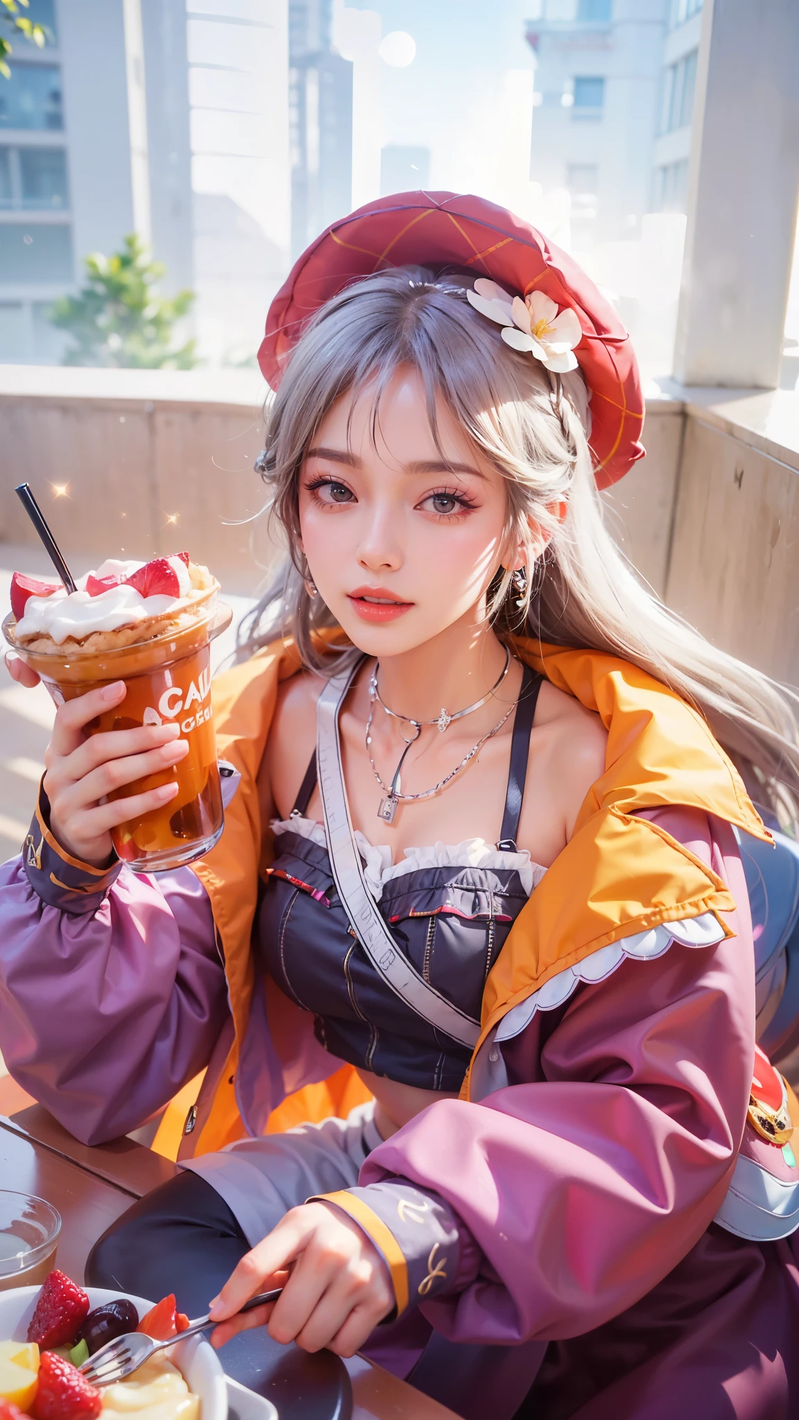 (8k, RAW photo, photorealistic:1.25) ,( lipgloss, eyelashes, glosace, glossy skin, best quality, ultra highres, depth of field, chromatic aberration, caustics, Broad lighting, natural shading,Kpop idol) looking at viewer with a serene and goddess-like happiness,