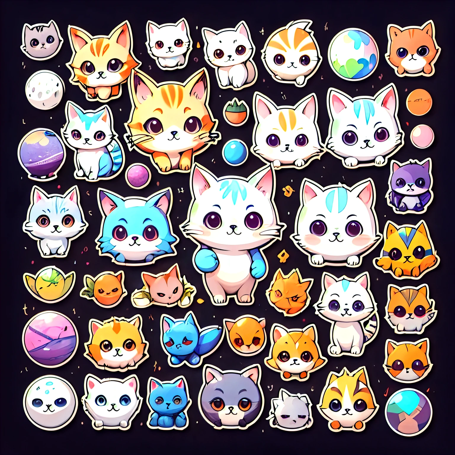 What does a logo idea look like that combines the name “Maiya” with the elements of cats and crochet? It might be a design that includes the word “Maiya” in beautiful font with an image of a small cat and crochet balls threads intertwined around it, with color black, white and lilac