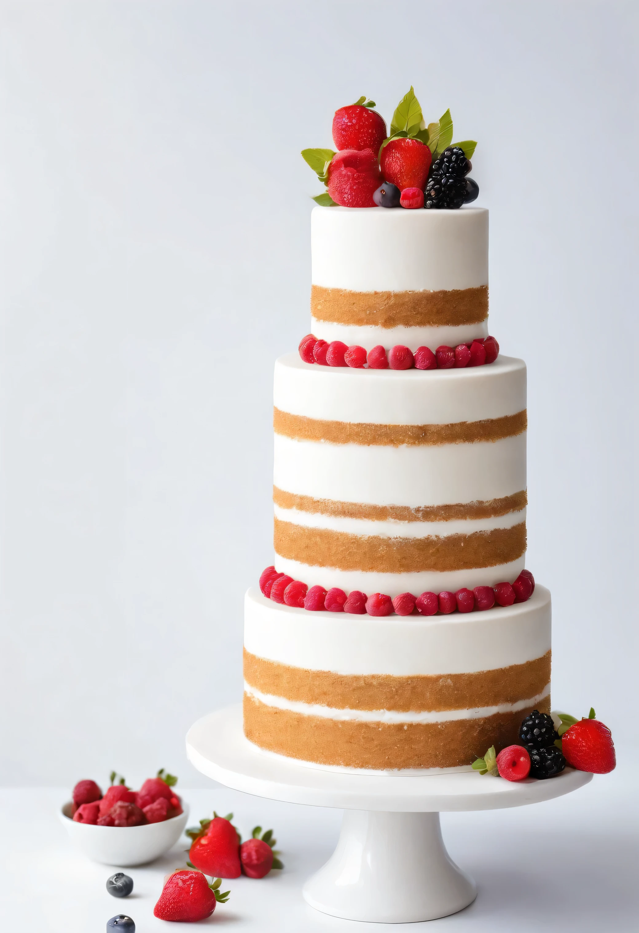 cake, white background