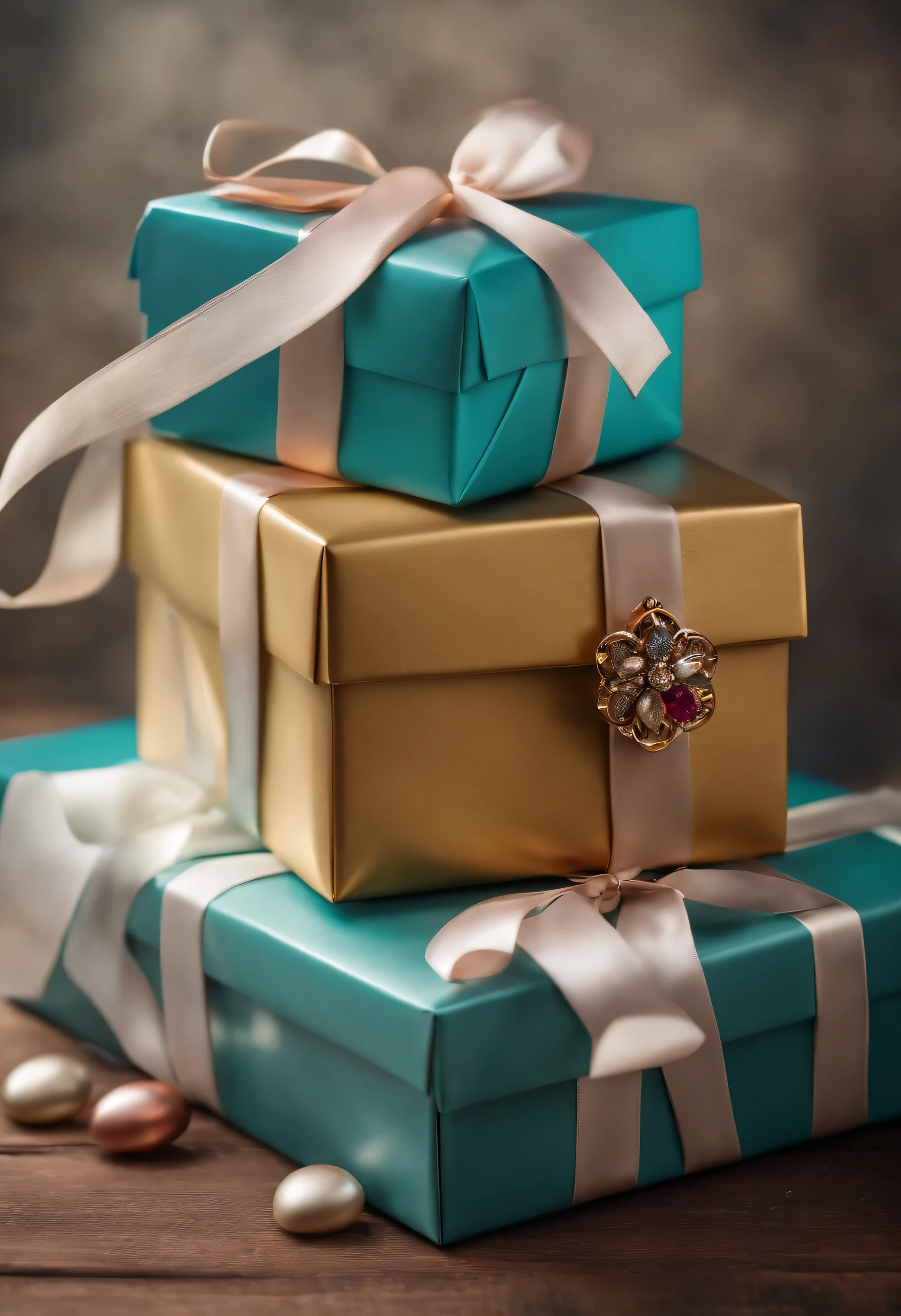gift box, white background