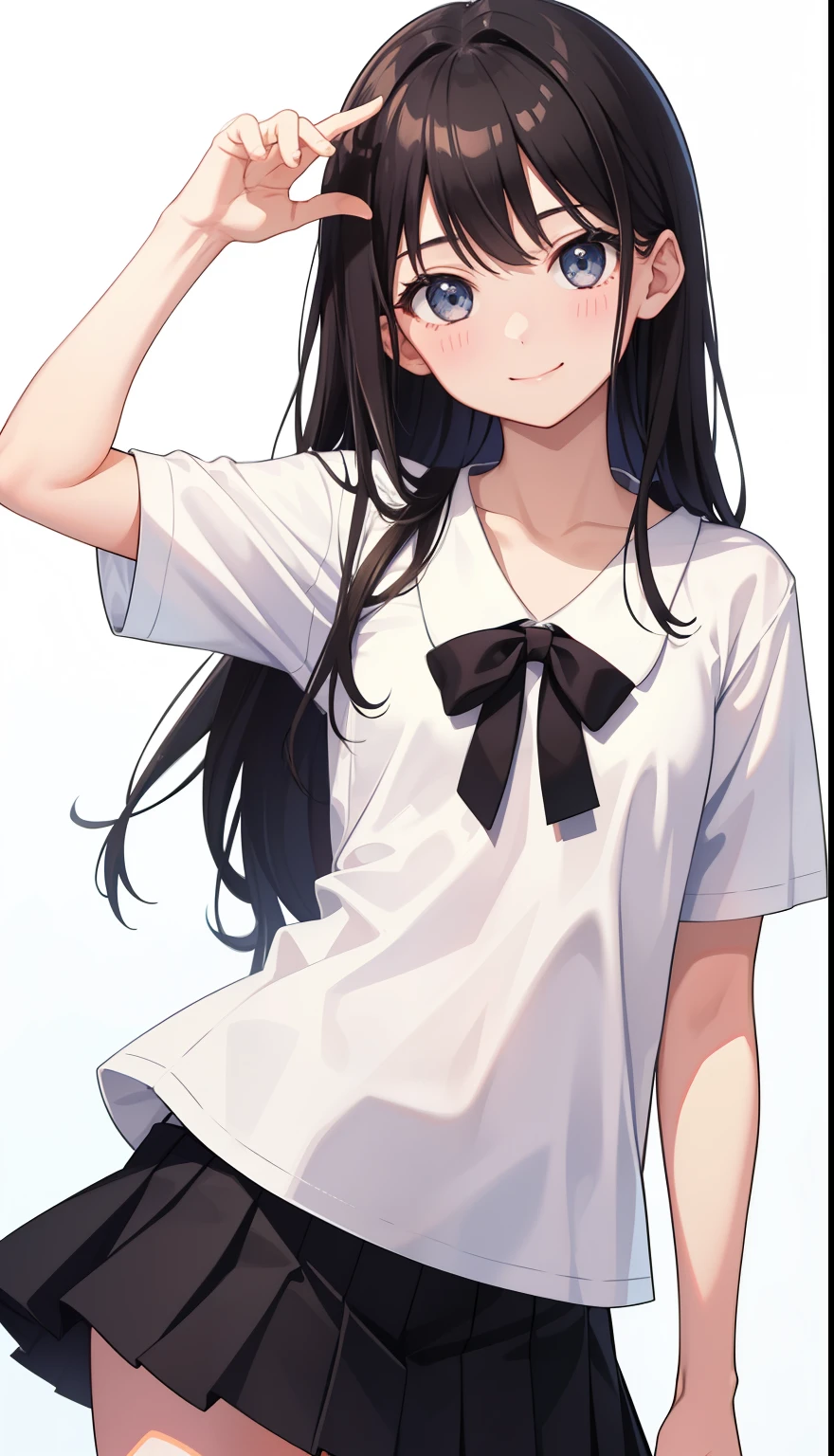 1girl in、undergarment、cute little、Upper body portrait、