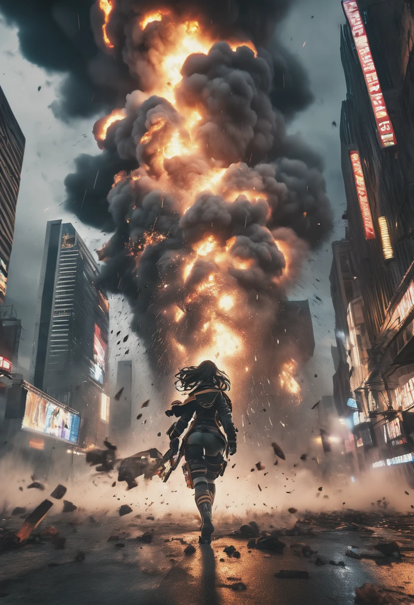 "(best quality,4k,8k,highres,masterpiece:1.2),ultra-detailed,(realistic,photorealistic,photo-realistic:1.37),portraits,horror,anime,studio lighting,sharp focus,physically-based rendering,extreme detail description,professional,vivid colors,bokeh,Final Showdown,action-packed scene,tense atmosphere,heroic poses,epic battle,flashy attacks,intense energy,breath-taking stunts,dramatic lighting,ominous shadows,melancholic background,striking contrast,fiery explosions,mysterious fog,close-ups,dynamic camera angles,devastated cityscape,crumbling buildings,dark skies,ominous clouds,vibrant color palette,adrenaline-fueled,heart-pounding,life-or-death,unforgettable moment"
