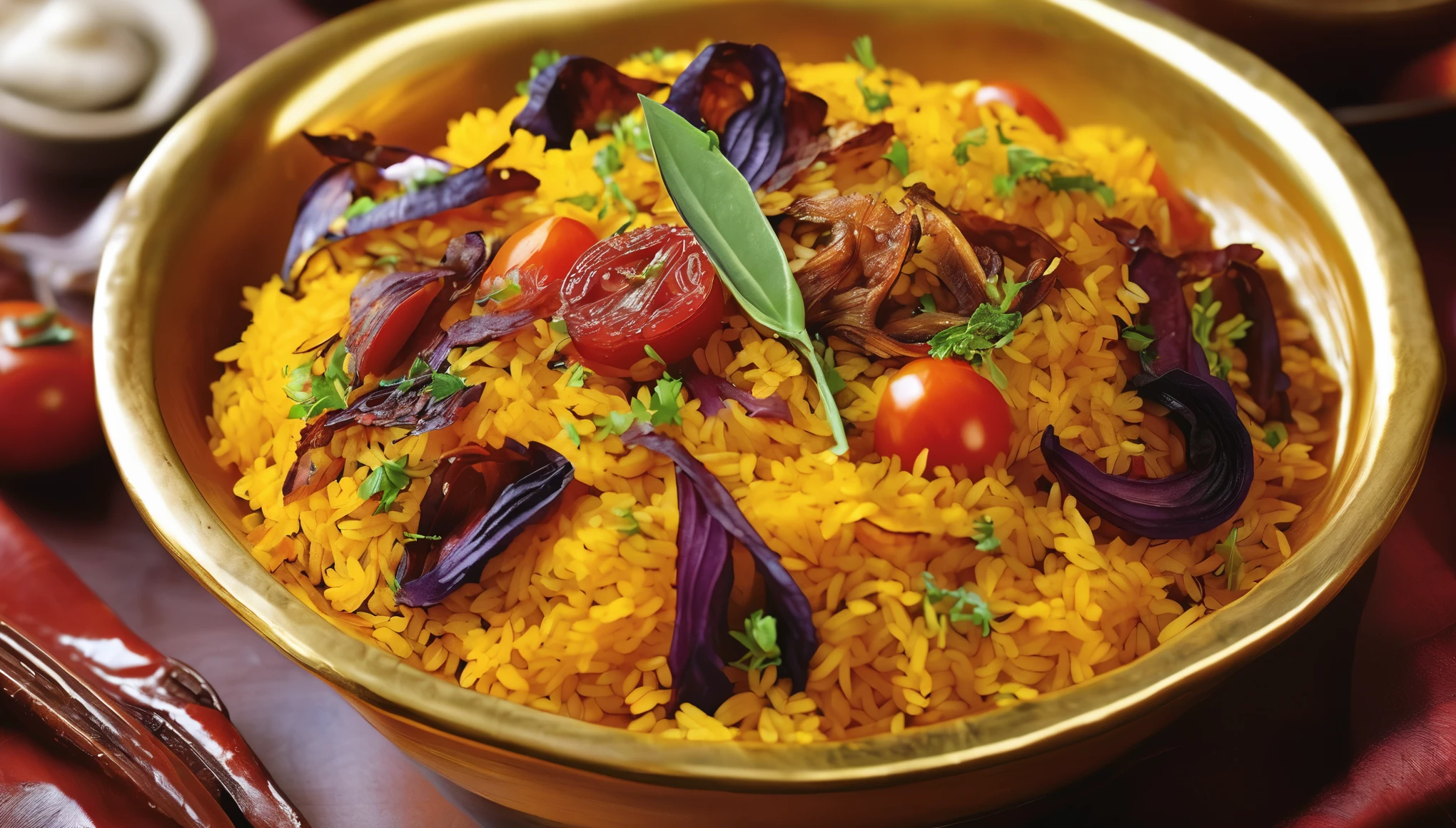 Transport yourself to the vibrant streets of the Middle East with a tantalizing journey through the flavors and colors of Machbous! Imagine a picturesque scene: a steaming pot bubbling with fragrant spices, golden grains of rice glistening in the sunlight, and tender pieces of succulent meat dancing amidst a symphony of flavors. Picture the intricate layers of saffron-infused rice, mingling with caramelized onions, juicy tomatoes, and a hint of citrusy zest, all crowned with a garnish of fresh herbs that tantalize the senses.
Capture the essence of this culinary masterpiece in a stunning photograph: the rich hues of crimson tomatoes, the golden strands of saffron weaving through the rice, and the inviting aroma that beckons you closer. Let the beauty of Machbous unfold before your eyes, inviting you to savor every bite and experience the warmth and hospitality of Middle Eastern cuisine. Share with us your culinary adventure through a lens of beauty and passion, as Machbous takes center stage in a visual feast for the senses