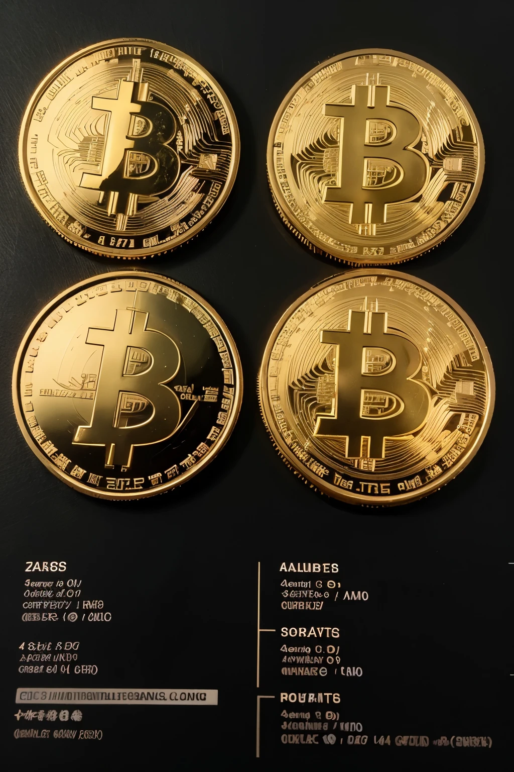 create a cripto currency wallpaper