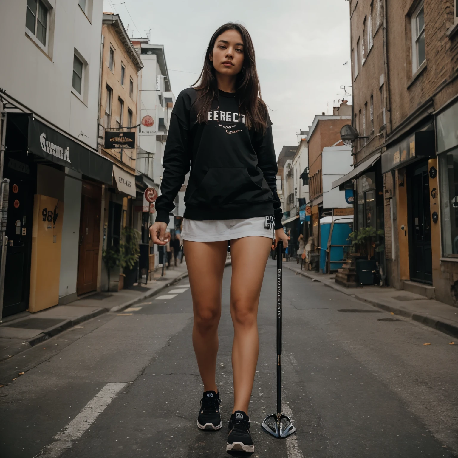 Item crutch black