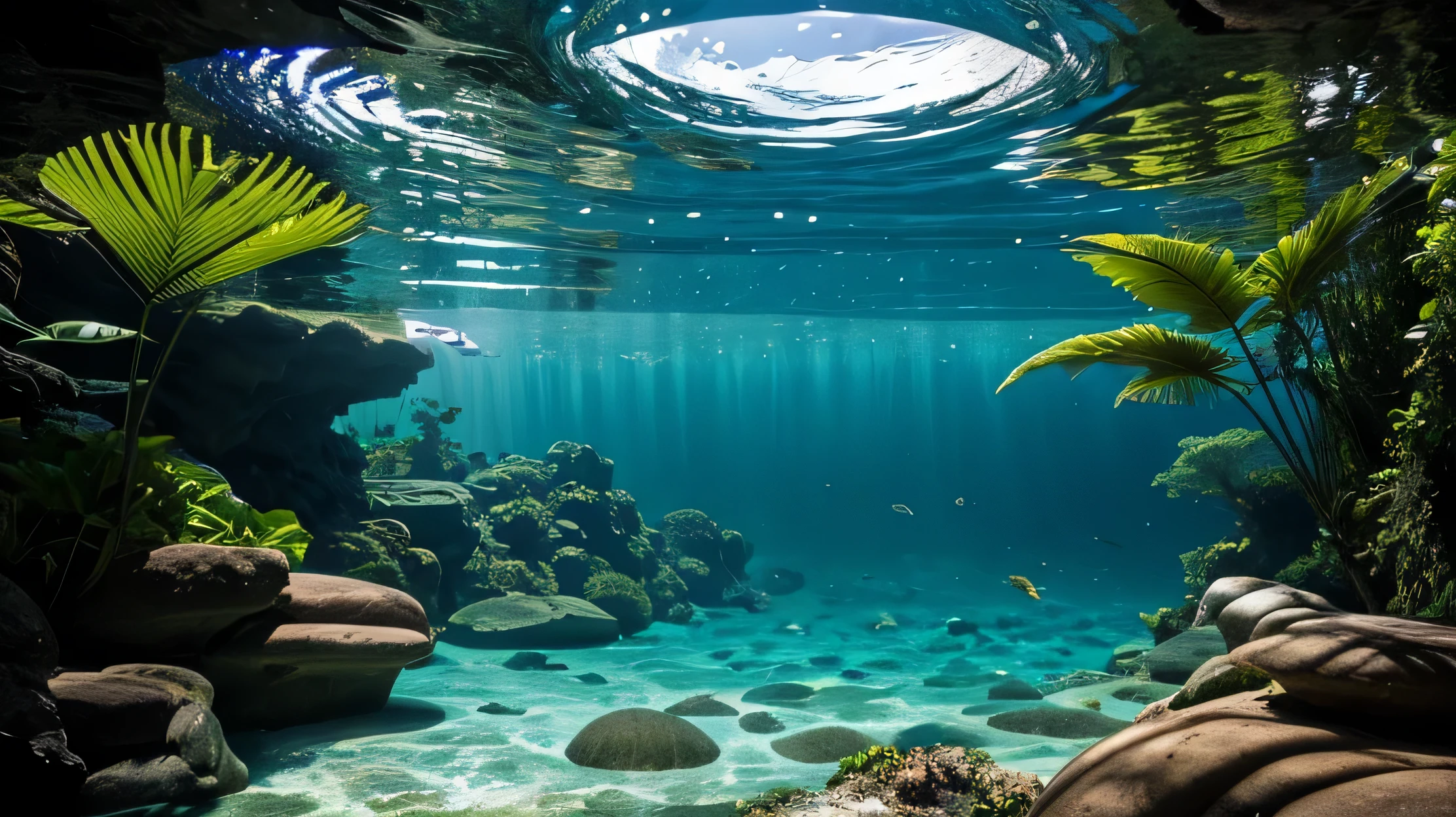 tropical aquatic environment