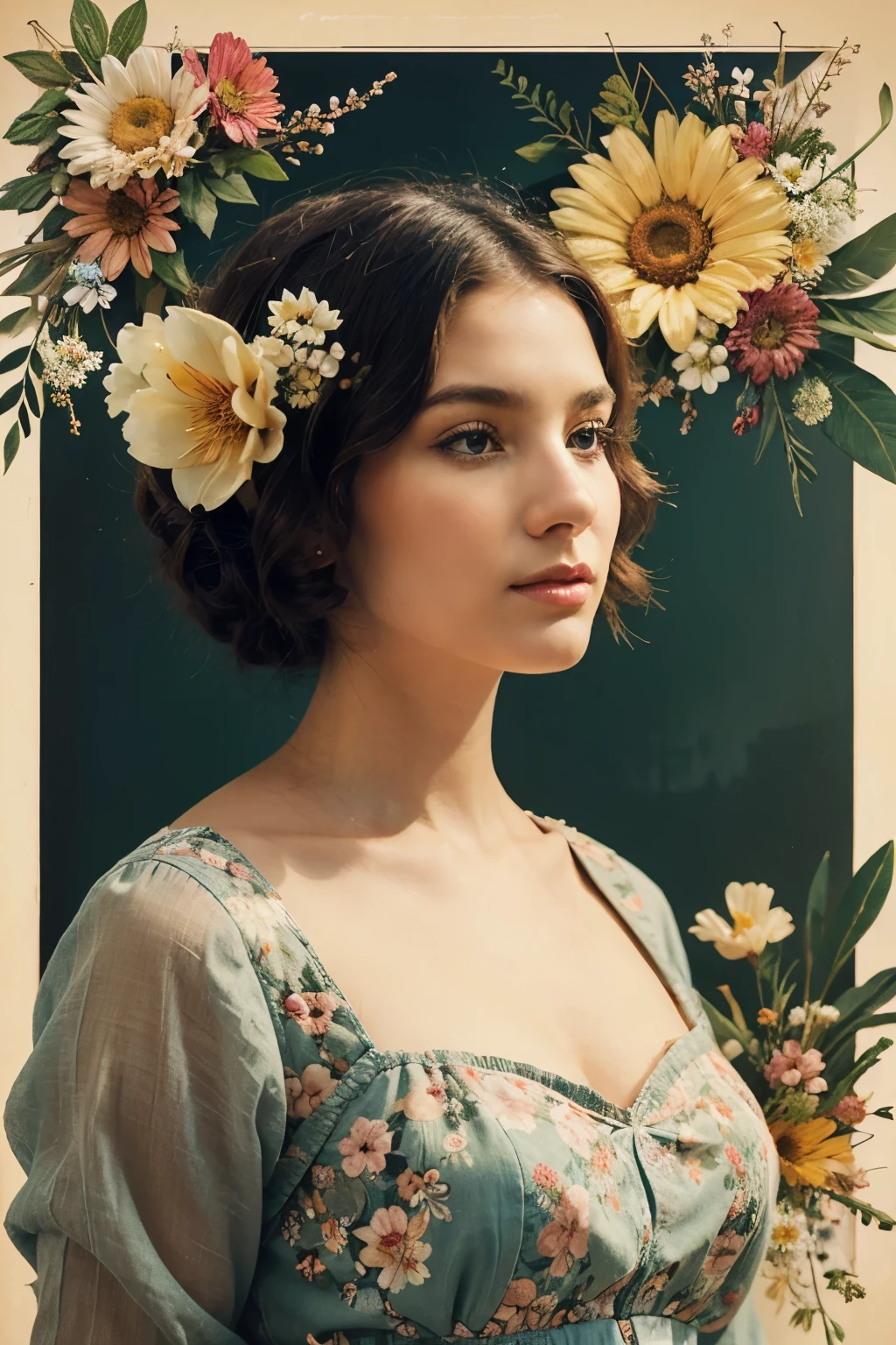 vintage art digital floral ephermra